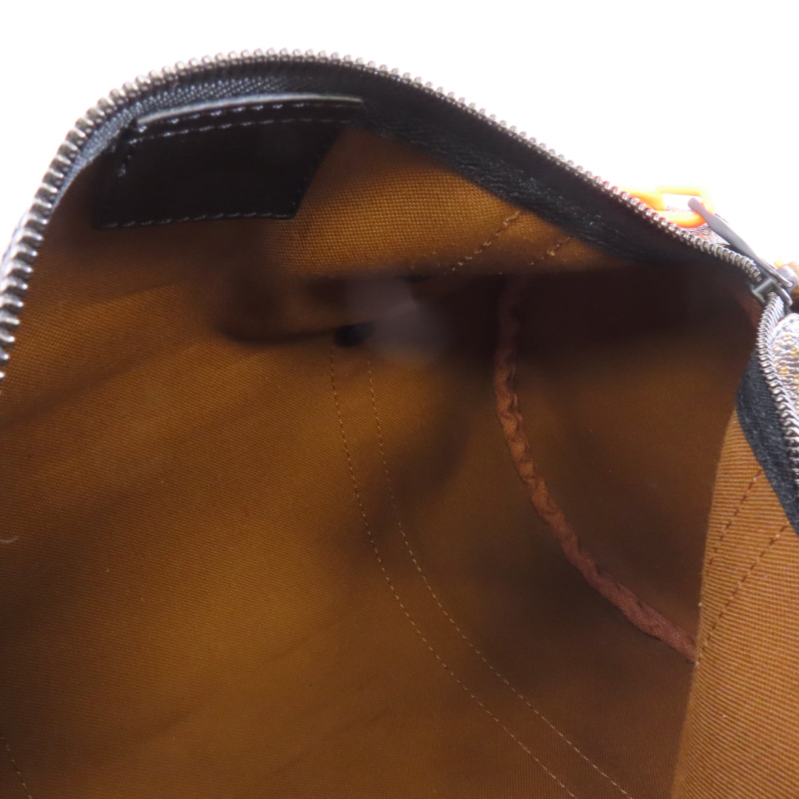 LOUIS VUITTON Monogram Solar Ray Papillon Messenger 手挽肩背兩用袋棕色/黑色/橙色