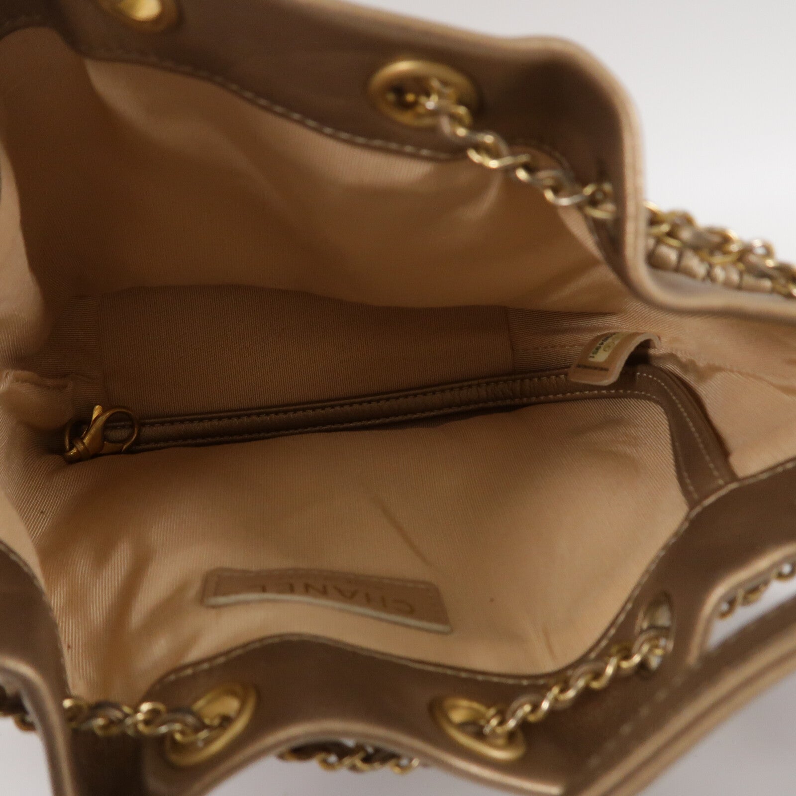 CHANEL 羊皮皮革Coco Pleats Drawstring Bag肩背袋