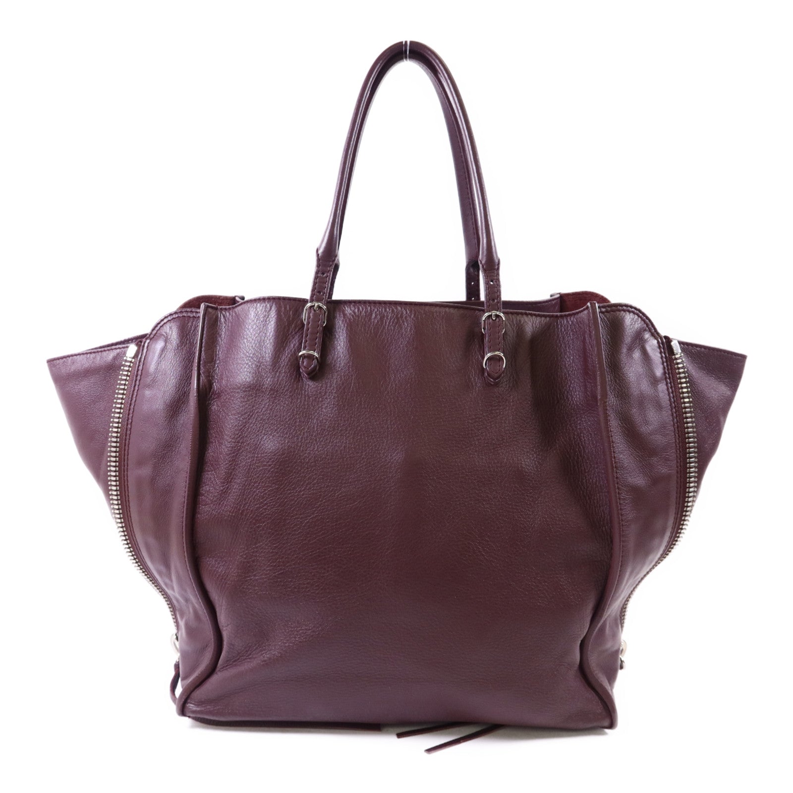 BALENCIAGA 牛皮皮革Papier Tote銀扣手挽袋