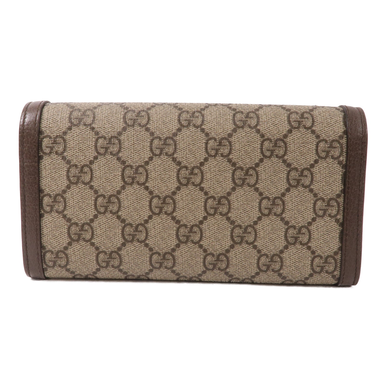 GUCCI 塗層帆布Ophidia Wallet With Chain鏈帶肩背袋