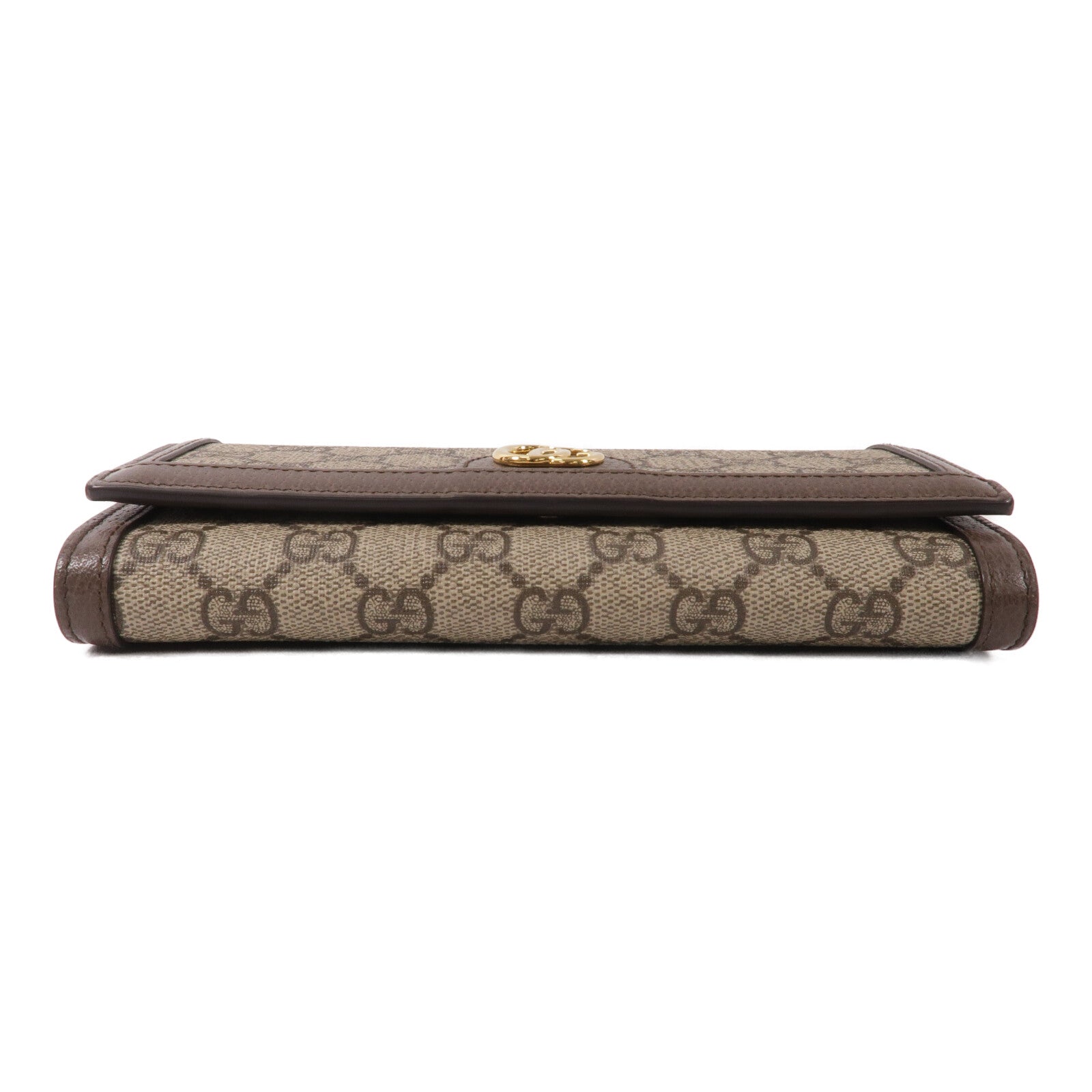 GUCCI 塗層帆布Ophidia Wallet With Chain鏈帶肩背袋