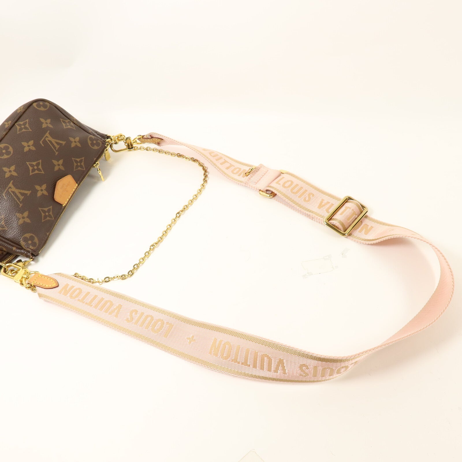 LOUIS VUITTON Monogram Multi Pochette Accessoires手挽肩背兩用袋