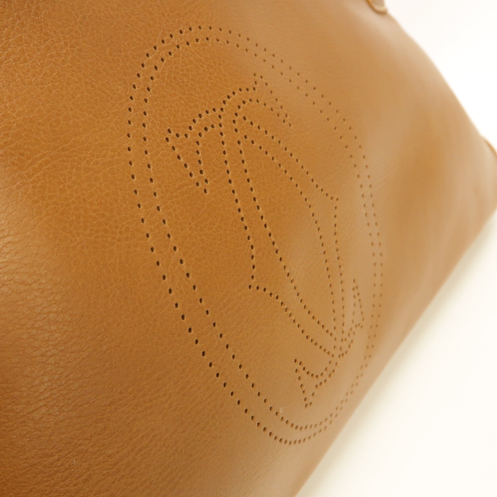 CARTIER 牛皮皮革Marcello Shoulder Bag金扣肩背袋棕色