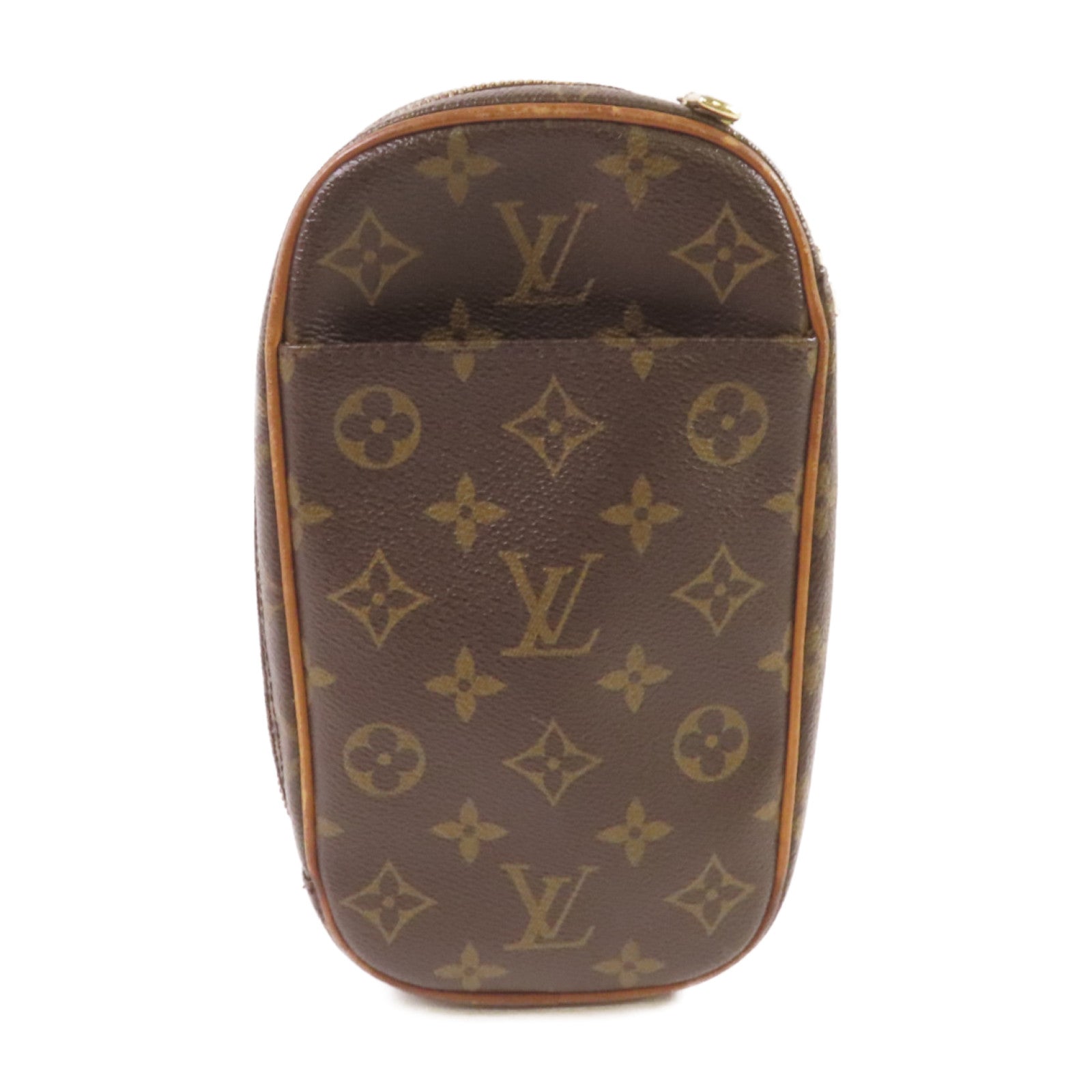 LOUIS VUITTON 【激減優惠】Monogram Pochette Gange Crossbody Bag金扣肩背袋啡色