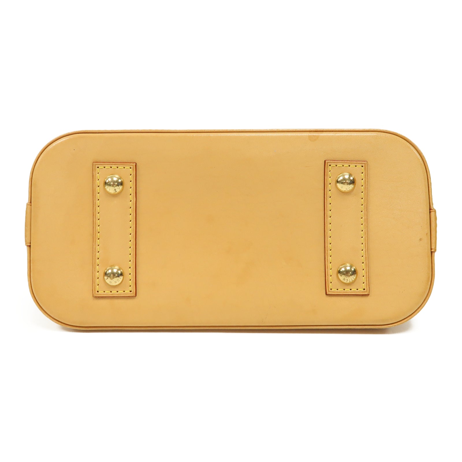 LOUIS VUITTON Monogram Alma BB金扣手挽肩背兩用袋啡色