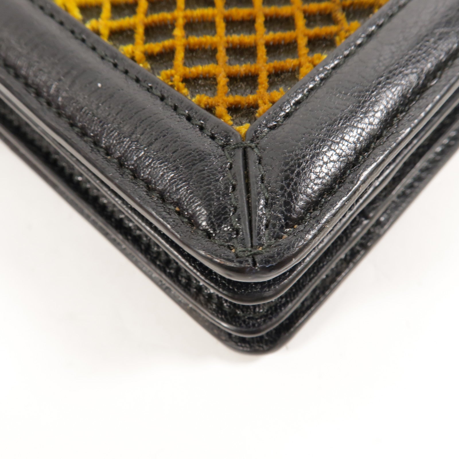 BOTTEGA VENETA 牛皮皮革/天鵝絨Mini Montebello Crisscross肩背袋