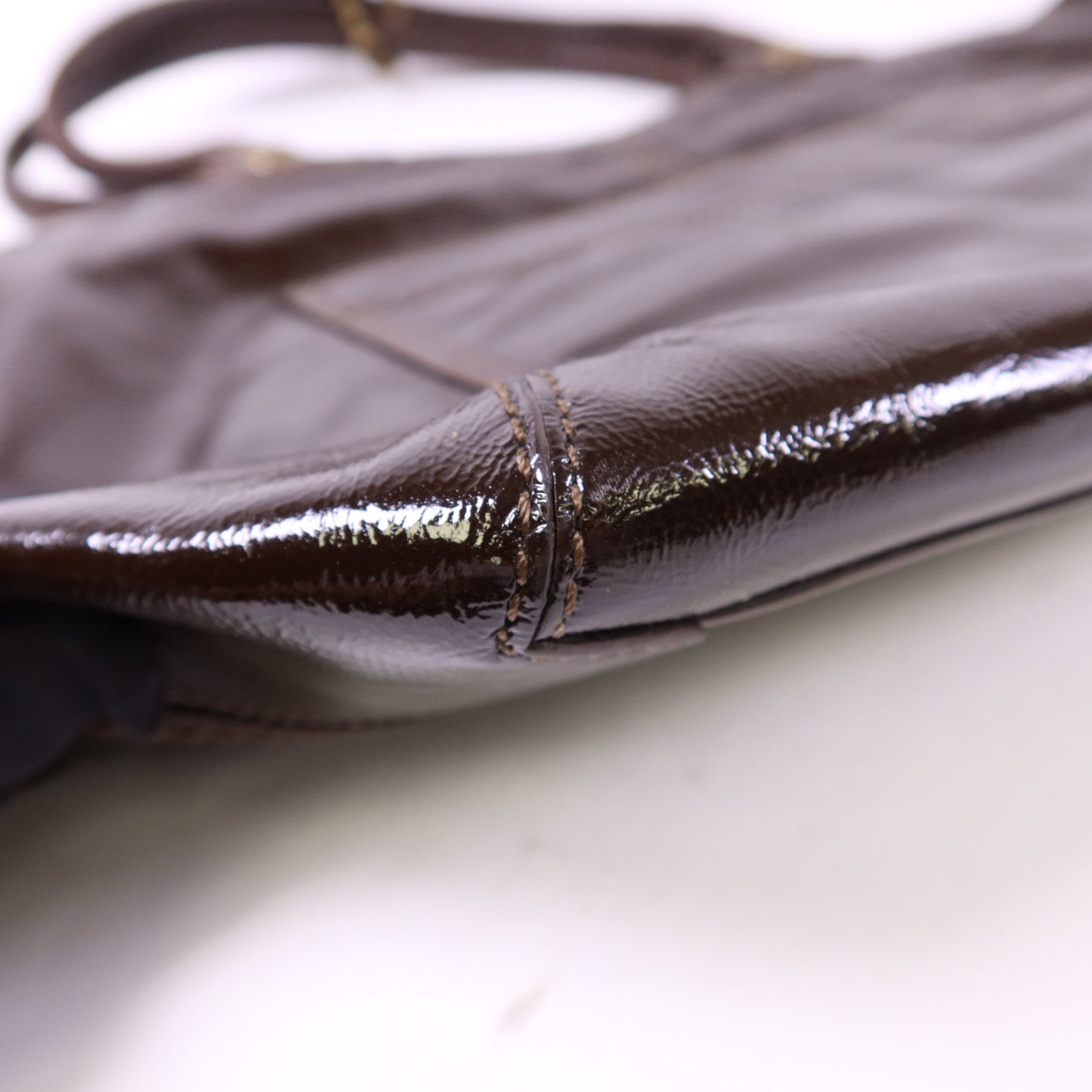 COACH 漆皮皮革Shoulder Bag肩背袋