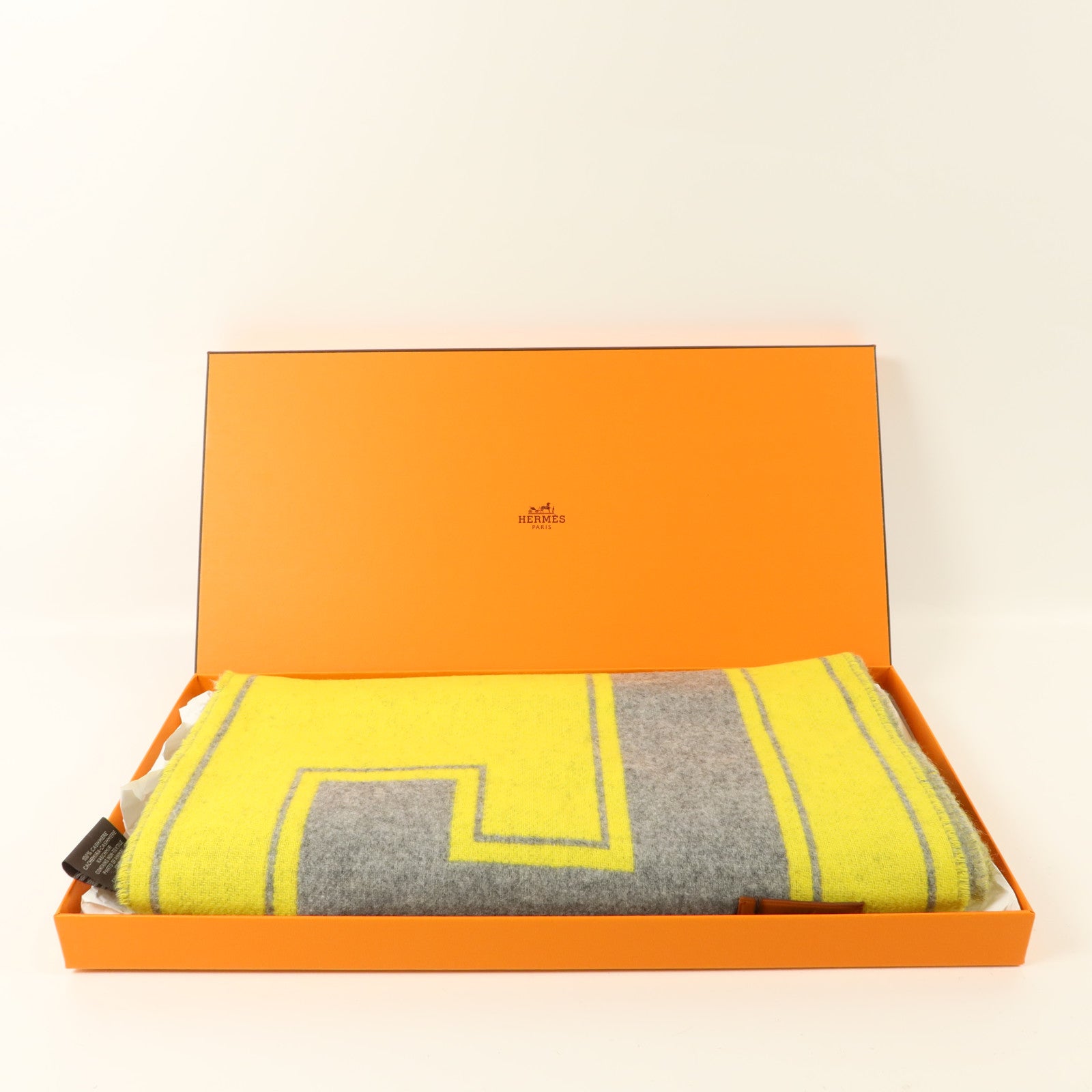 HERMES 羊絨Scarf圍巾
