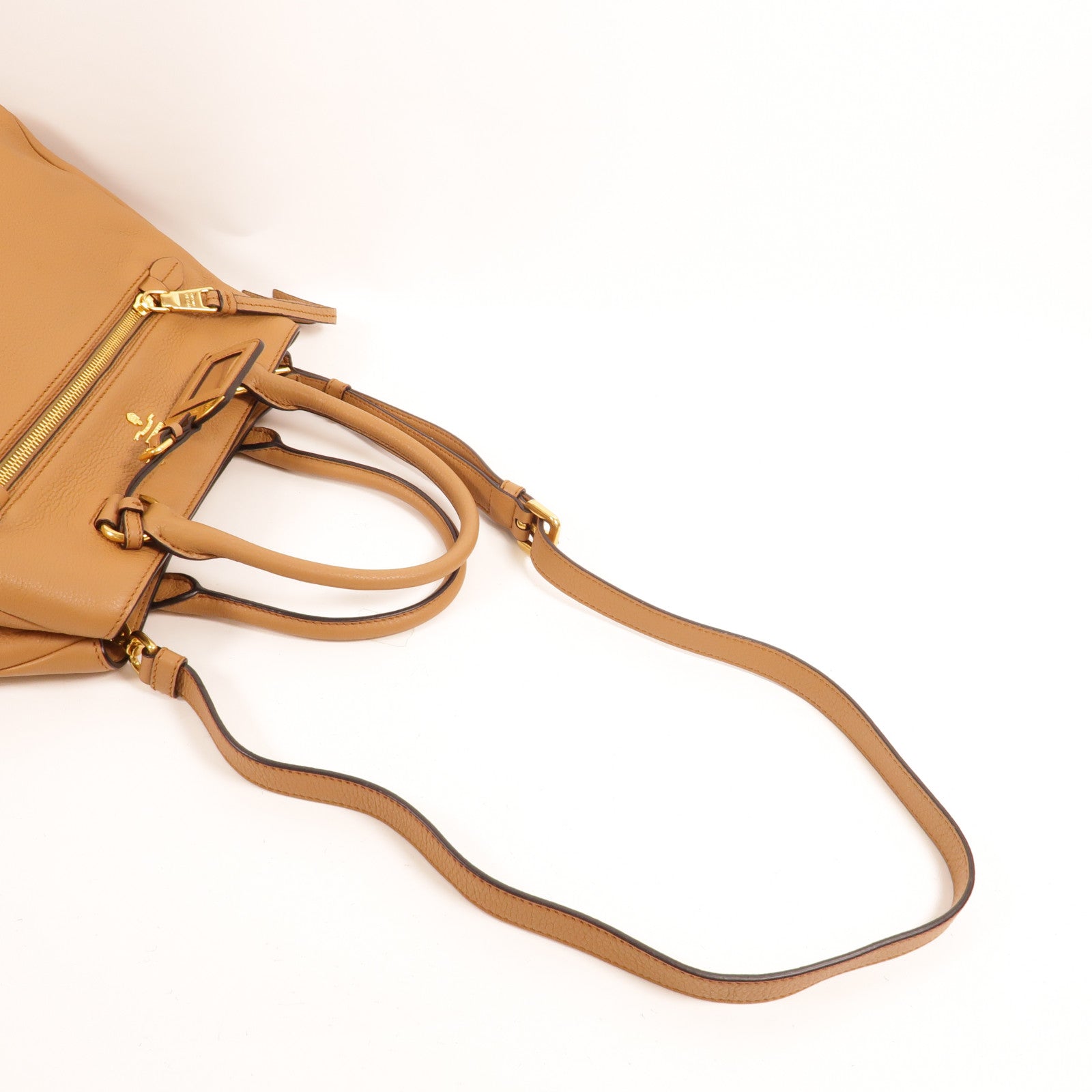 PRADA 牛皮皮革2Way Shoulder Bag手挽肩背兩用袋