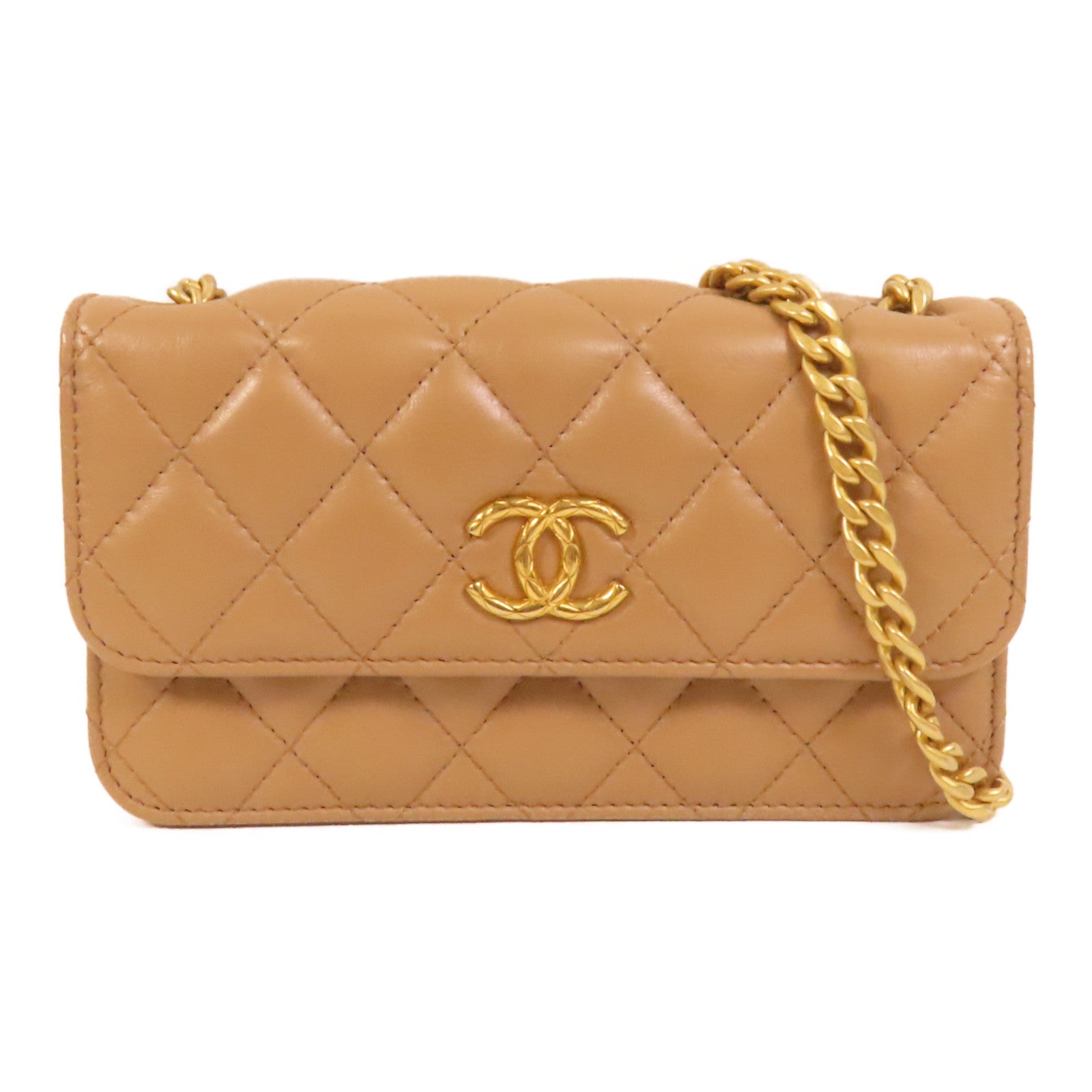 CHANEL 羊皮皮革Wallet On Chain肩背袋