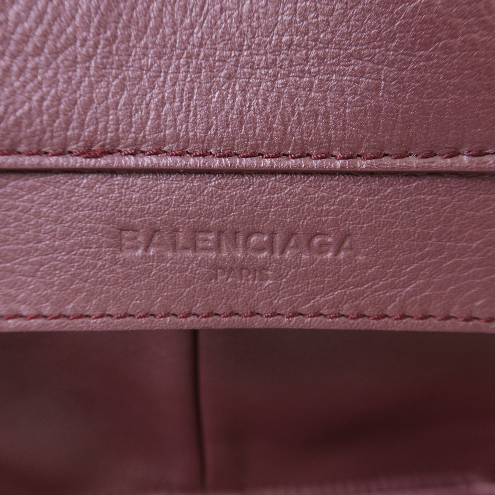 BALENCIAGA 牛皮皮革Papier Tote銀扣手挽袋