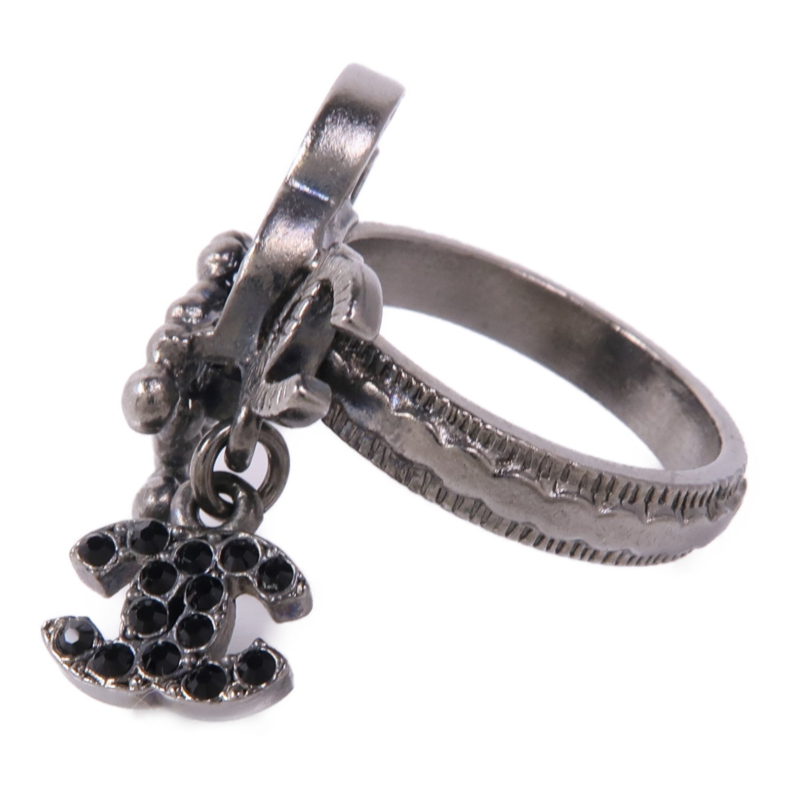 CHANEL 金屬Ring戒指US#6.5