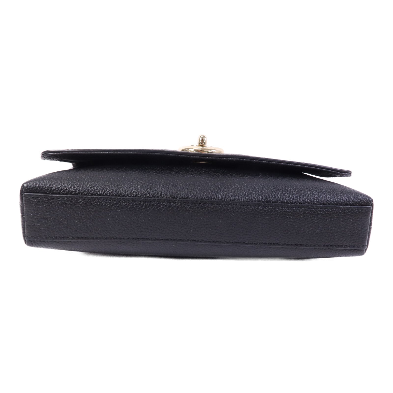 COACH 牛皮皮革Shoulder Bag金扣肩背袋
