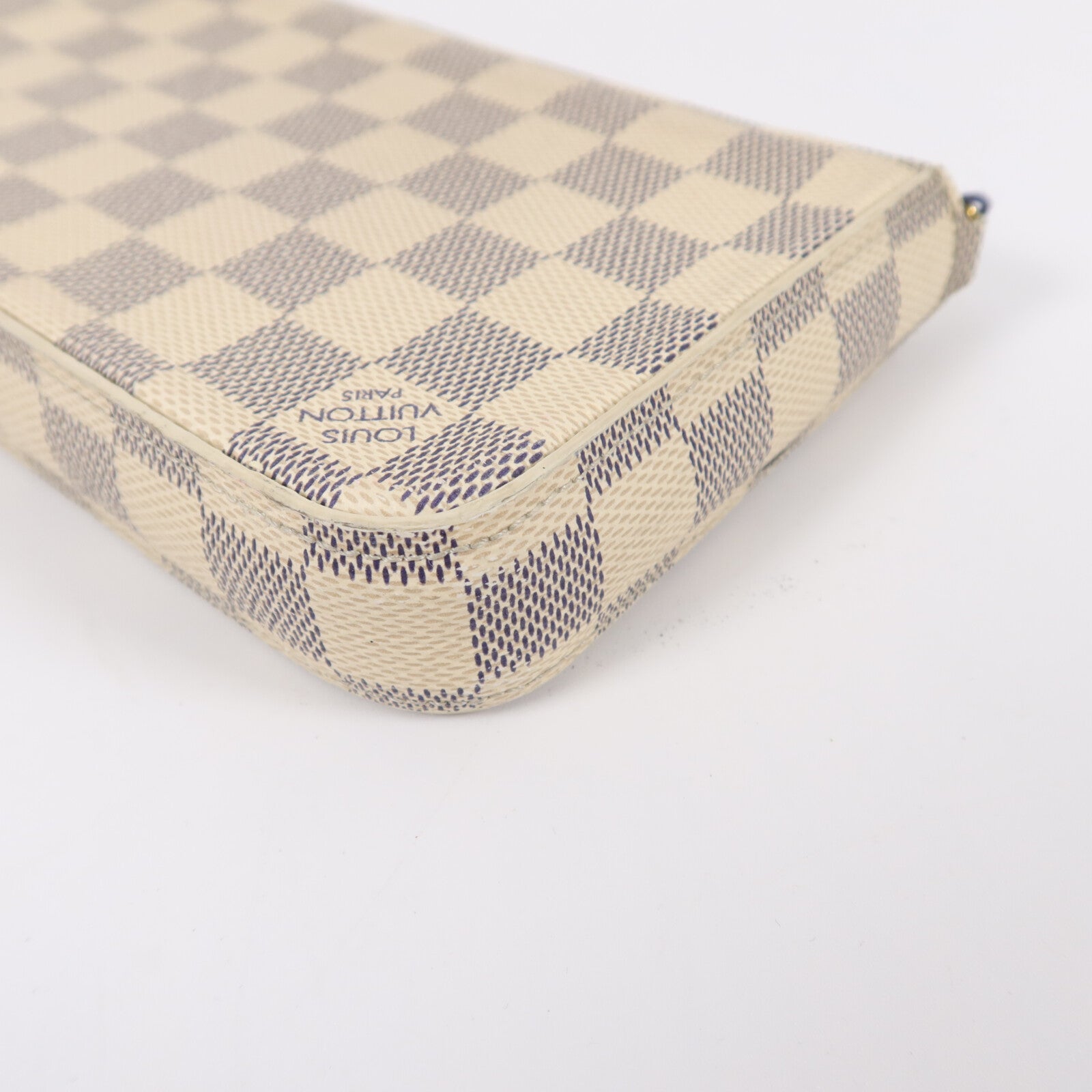 LOUIS VUITTON Damier Azur Pochette Felicie肩背袋