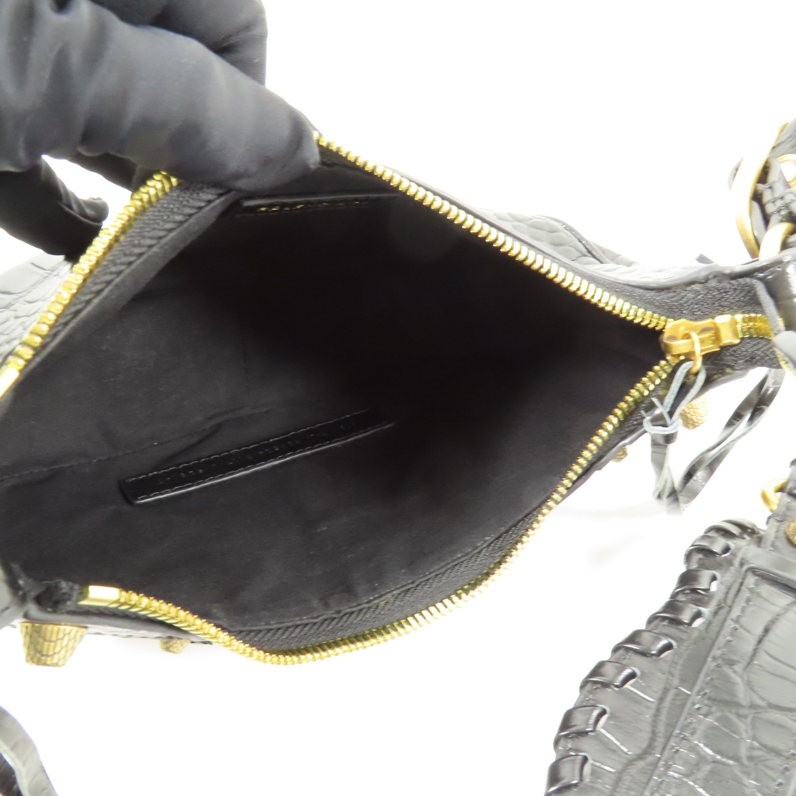 BALENCIAGA 牛皮皮革Neo Classic Mini金扣肩背袋