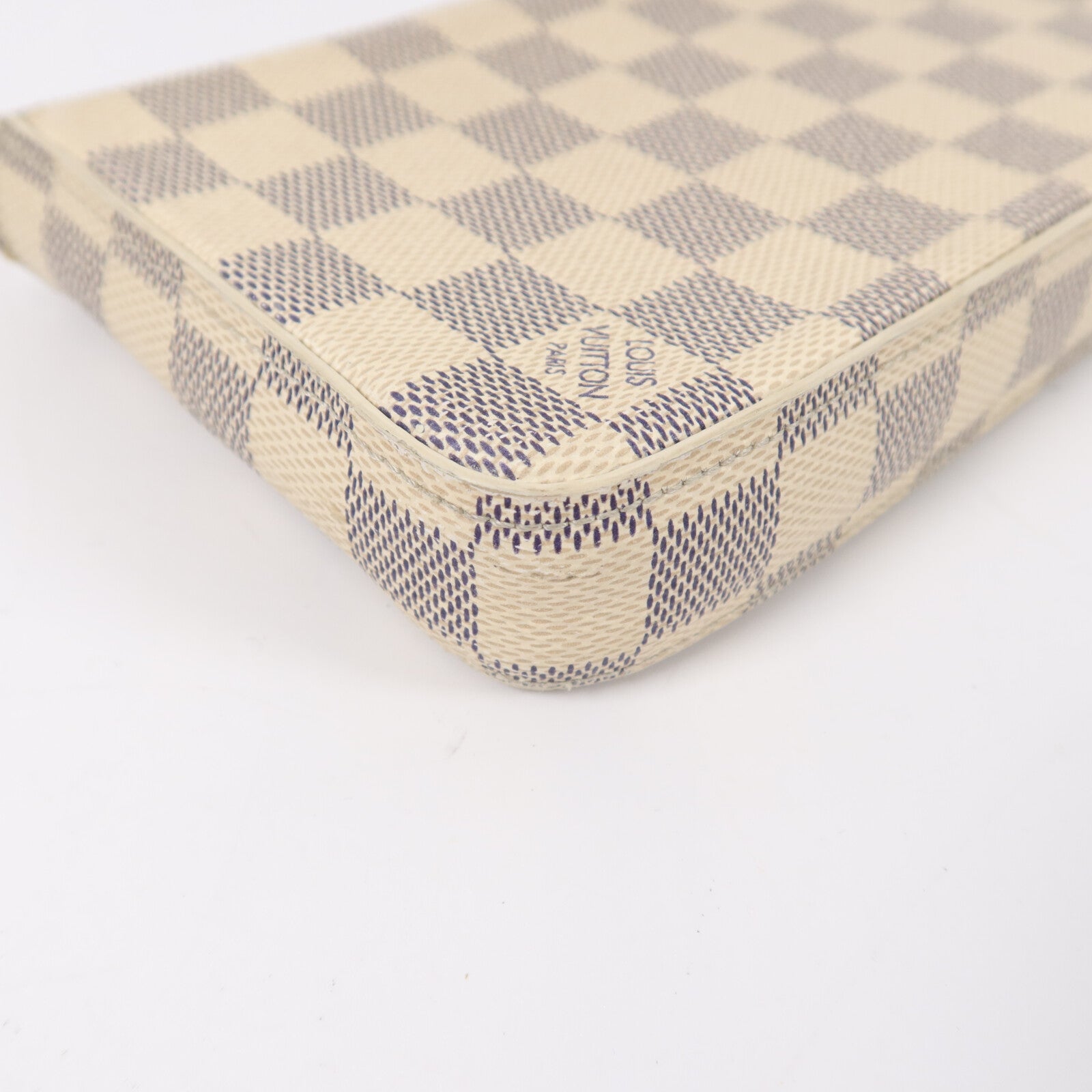 LOUIS VUITTON Damier Azur Pochette Felicie肩背袋