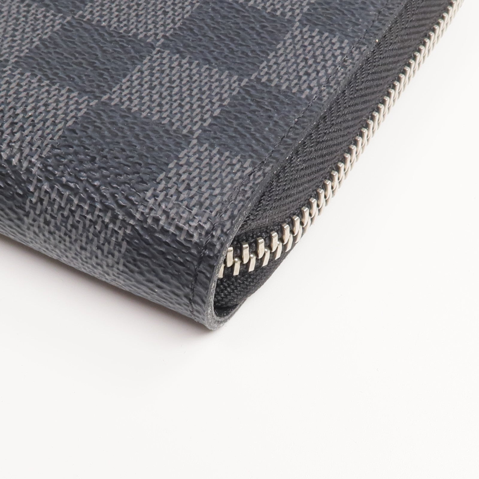 LOUIS VUITTON Damier Graphite Zipper Organizer銀扣長錢包