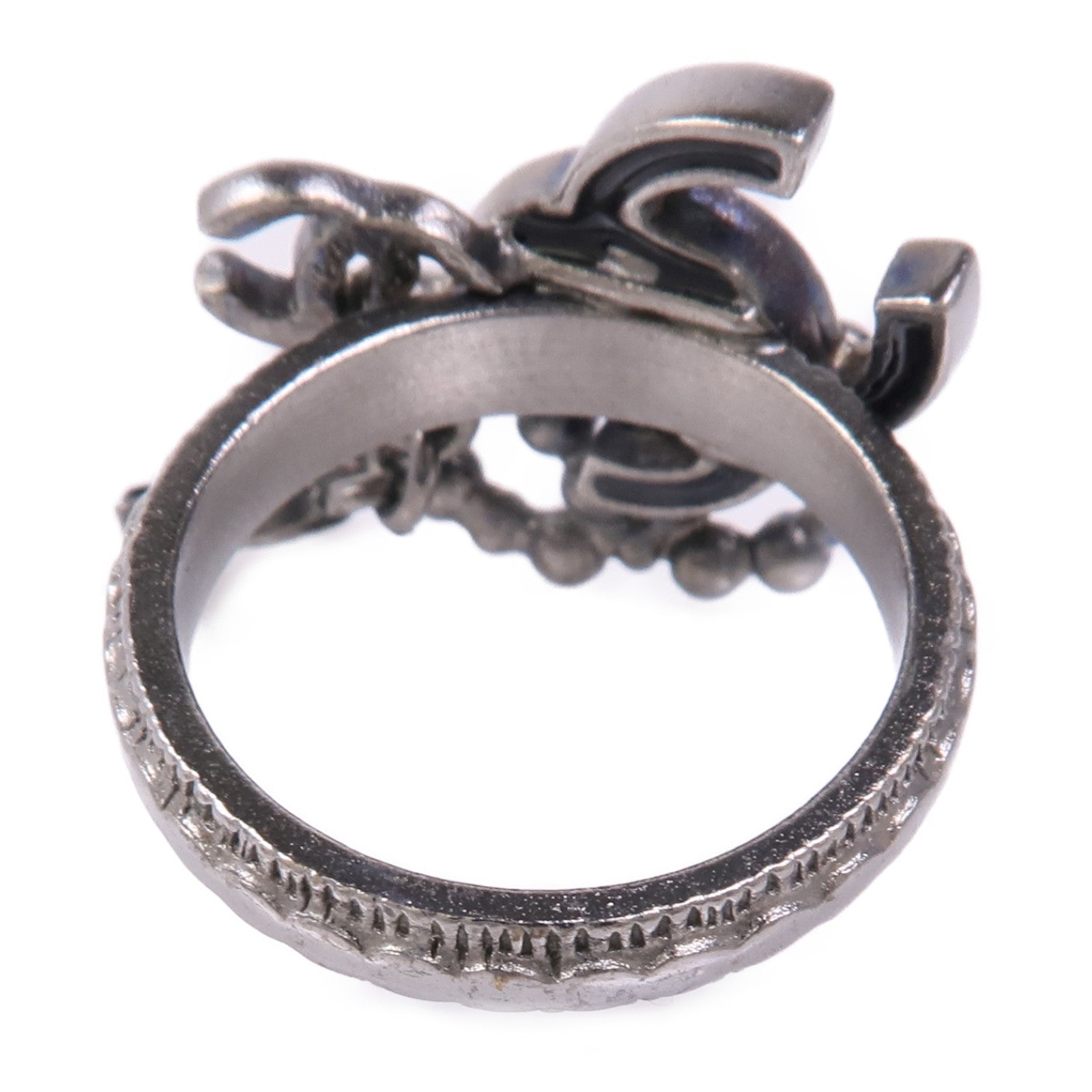 CHANEL 金屬Ring戒指US#6.5