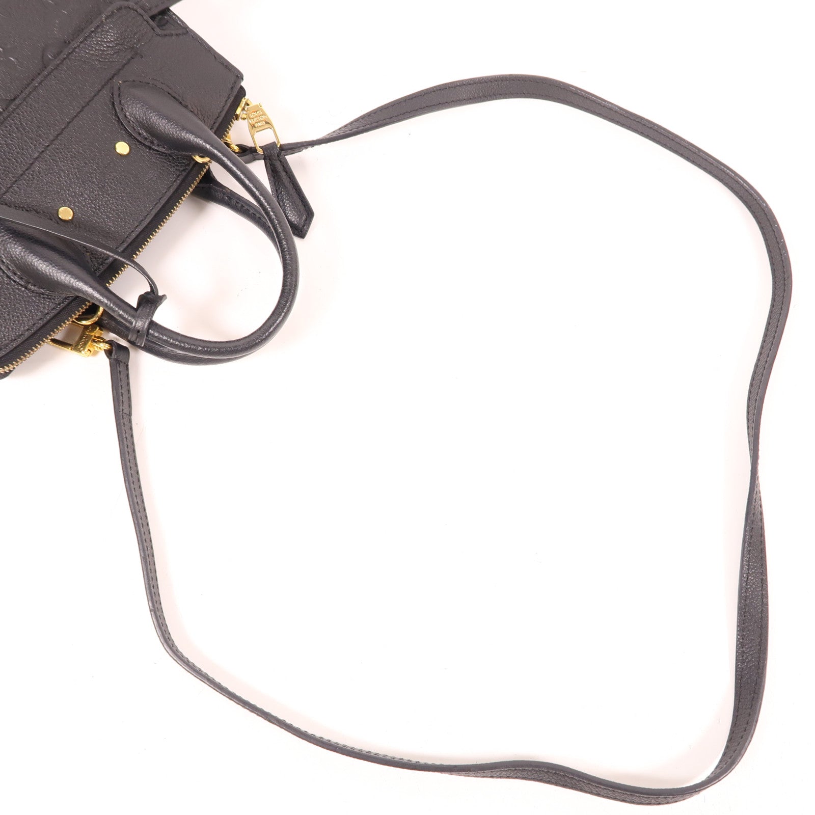 LOUIS VUITTON Monogram Empreinte Pont Neuf Mini金扣手挽肩背兩用袋
