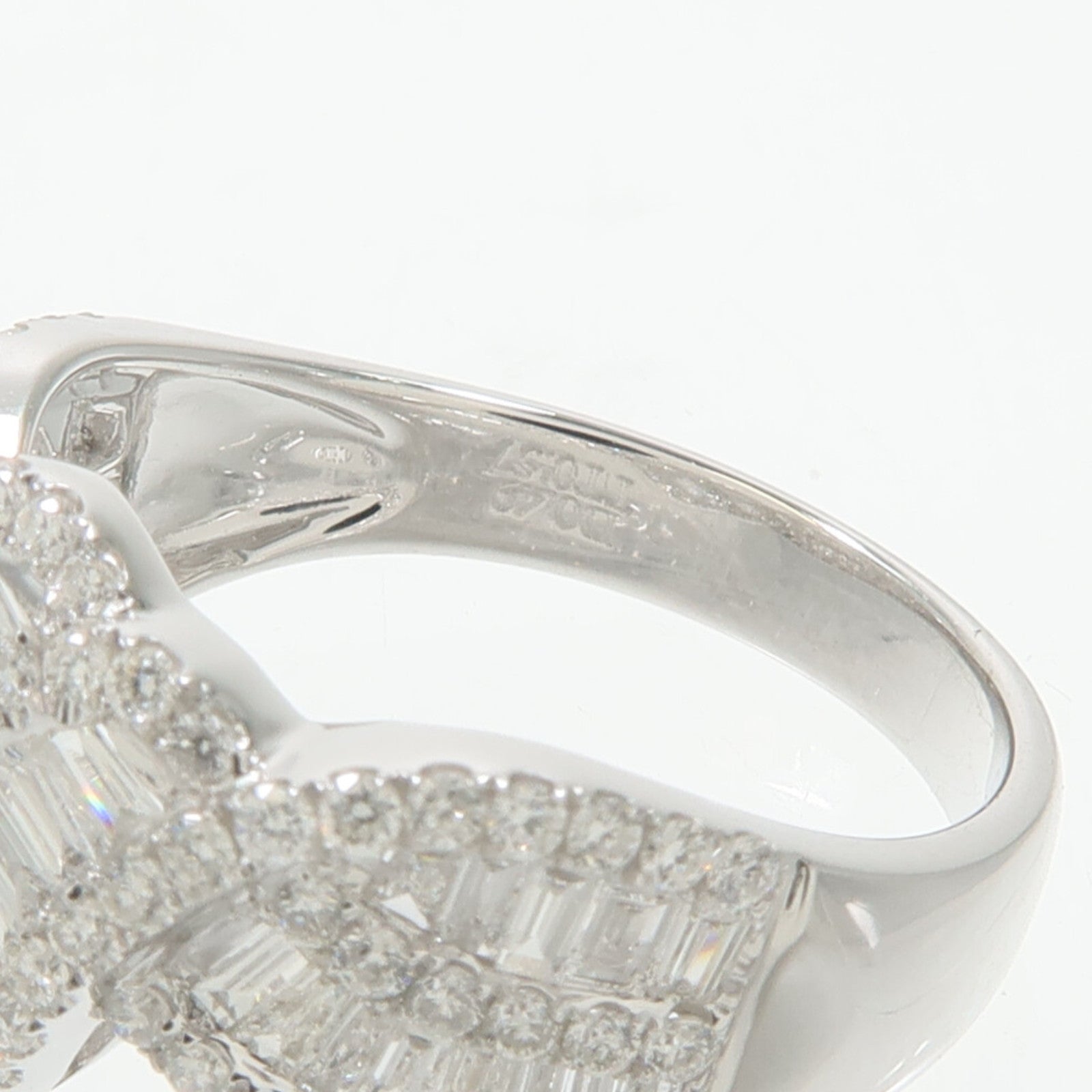 JEWELRY 18K白金Diamond Ring鑽石戒指