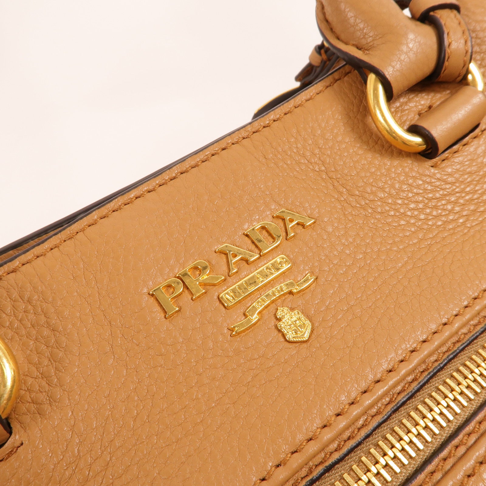 PRADA 牛皮皮革2Way Shoulder Bag手挽肩背兩用袋