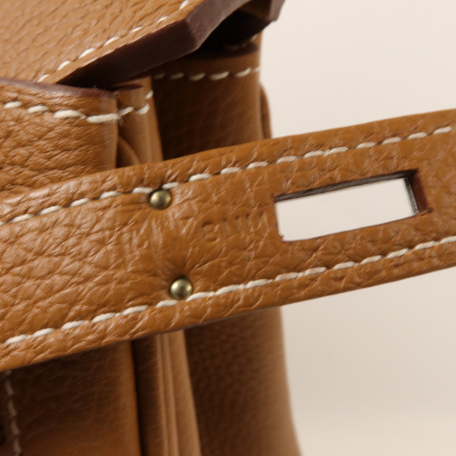 HERMES Togo皮革Birkin 35手挽袋Gold