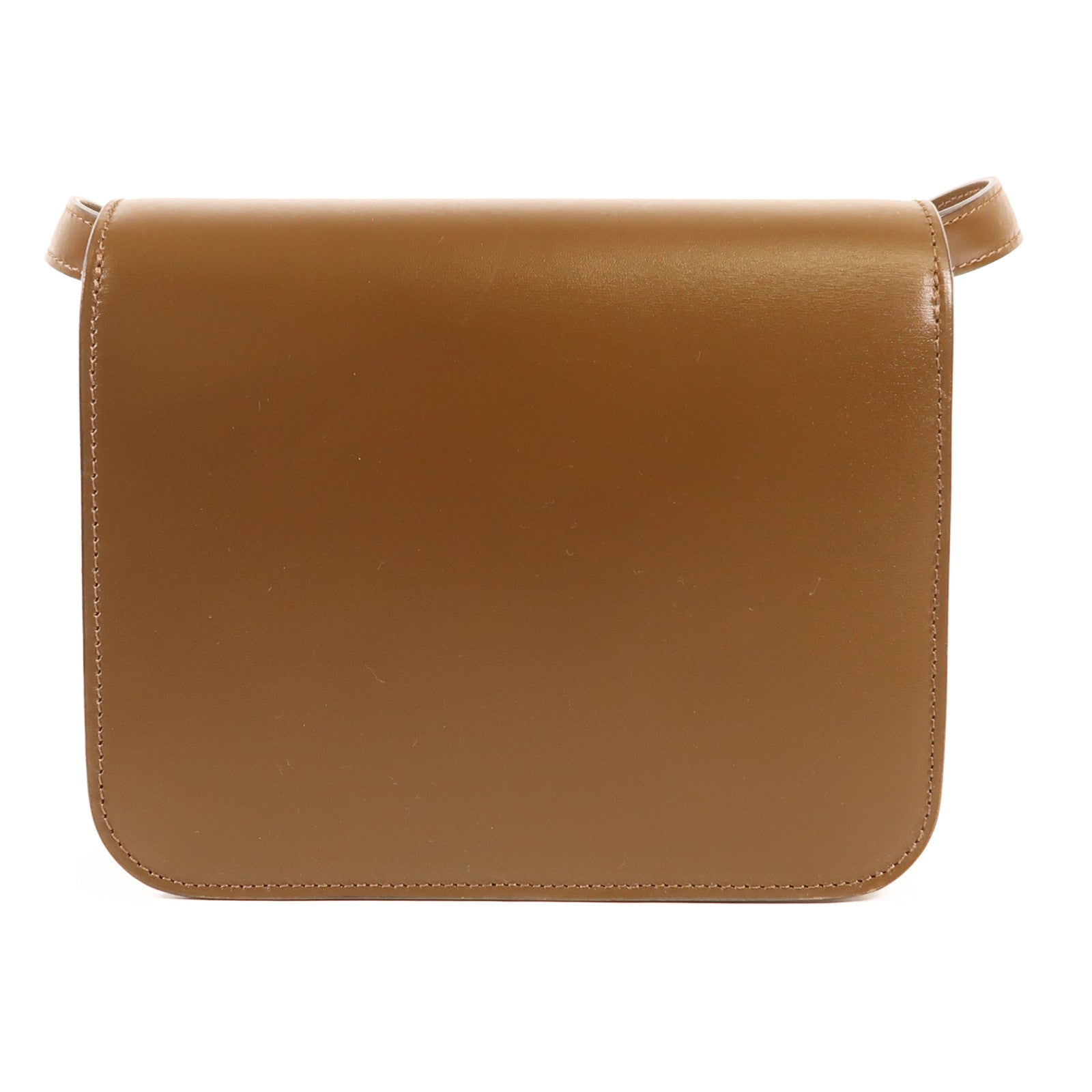 CELINE 牛皮皮革Teen Classic Box金扣肩背袋