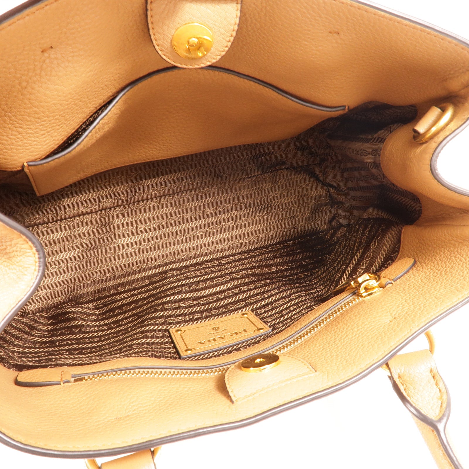 PRADA 牛皮皮革2Way Shoulder Bag手挽肩背兩用袋