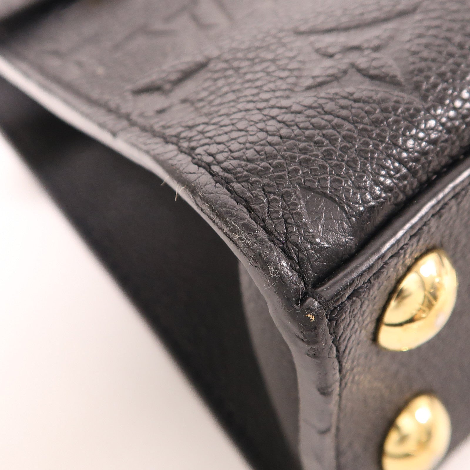 LOUIS VUITTON Monogram Empreinte Pont Neuf Mini金扣手挽肩背兩用袋
