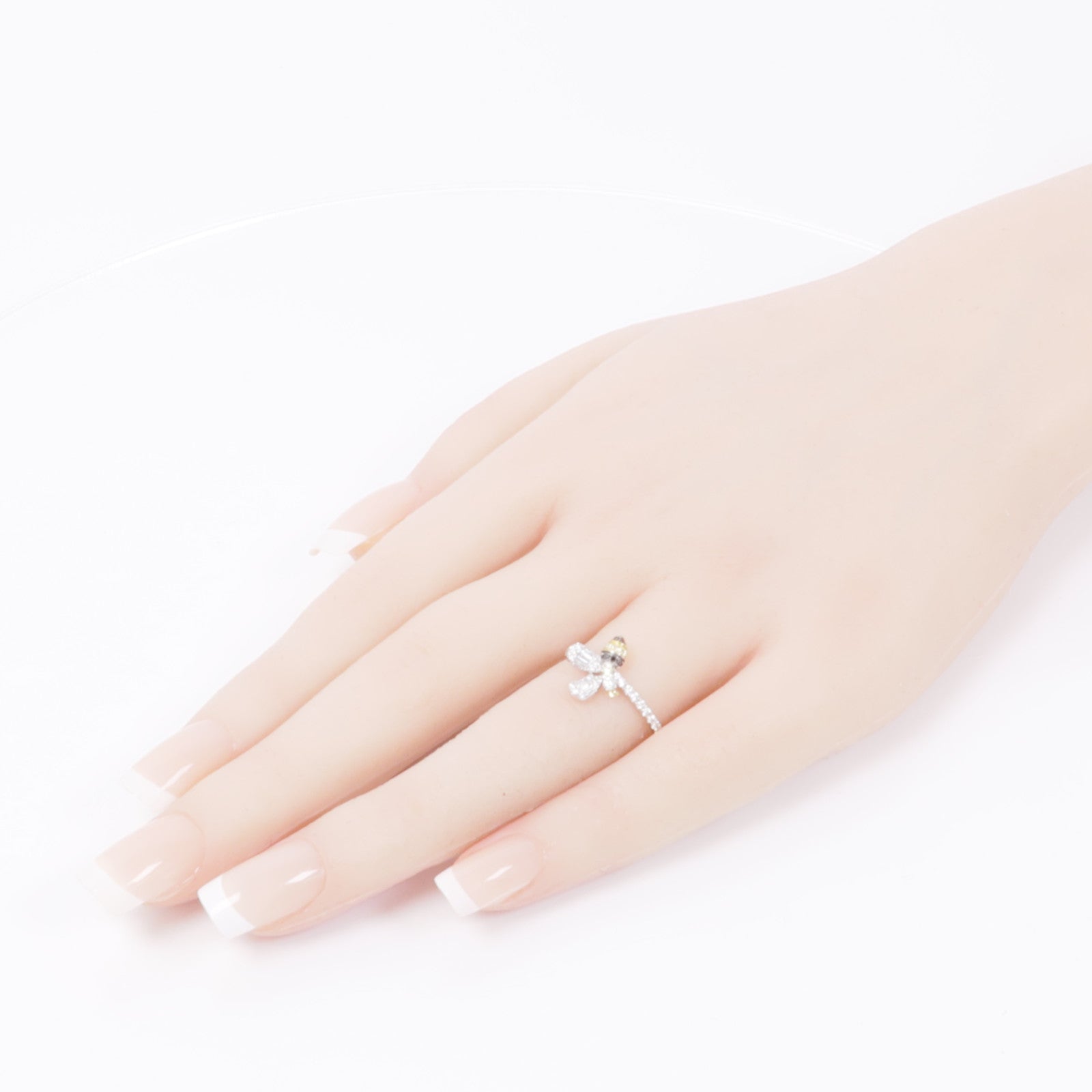 JEWELRY 【激減優惠】18K白金Diamond Ring鑽石戒指US#6.5