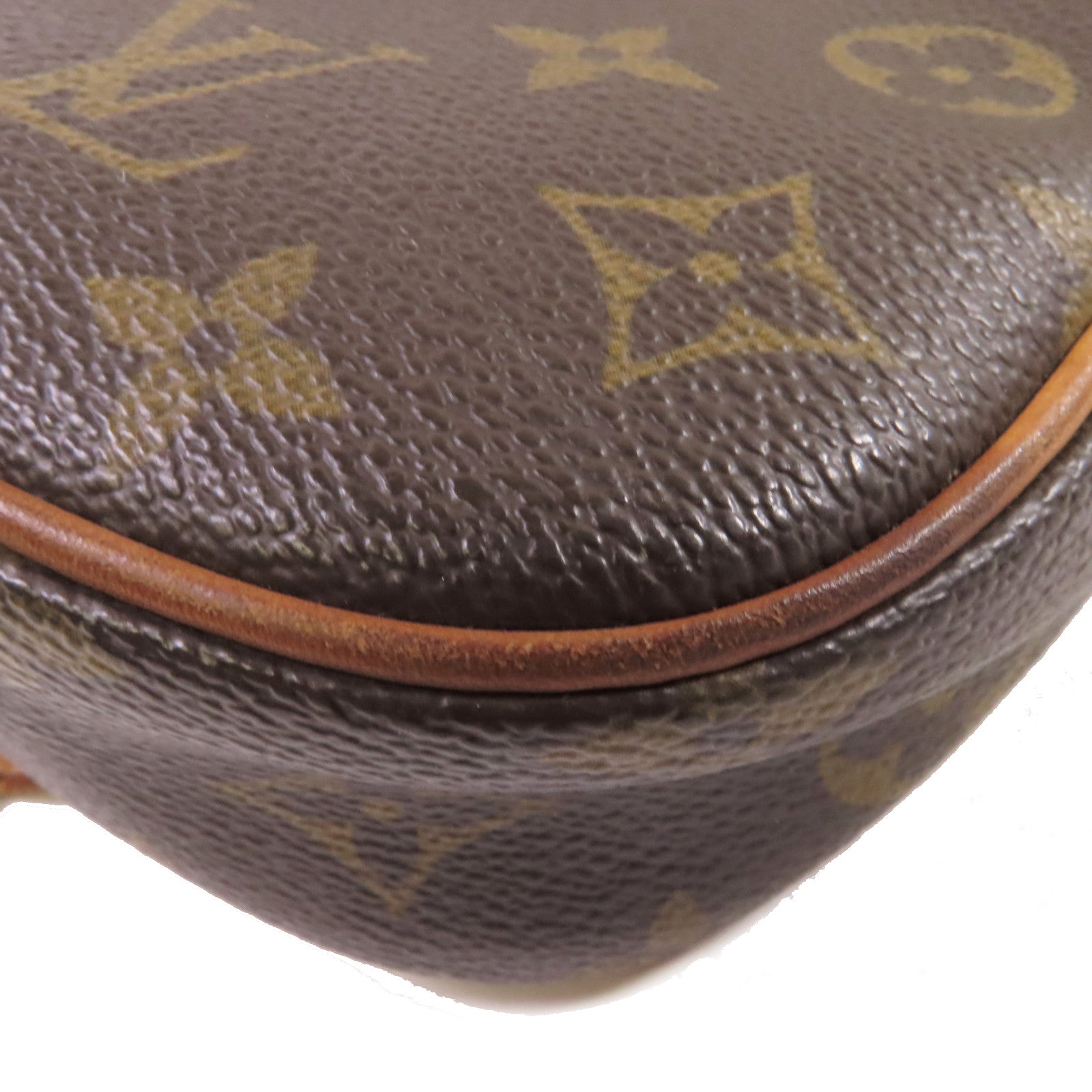 LOUIS VUITTON 【激減優惠】Monogram Pochette Gange Crossbody Bag金扣肩背袋啡色