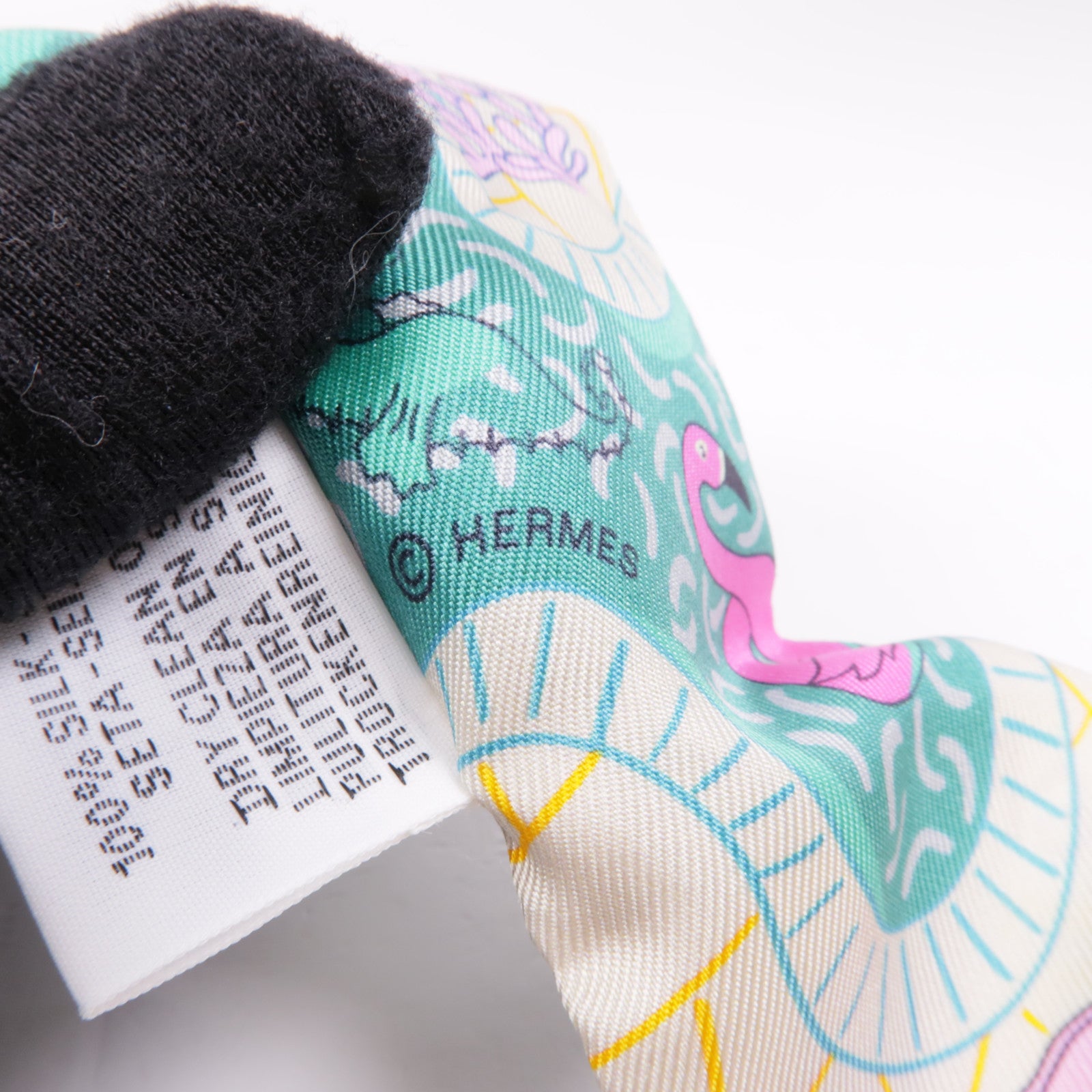 HERMES 絲質Twilly絲巾