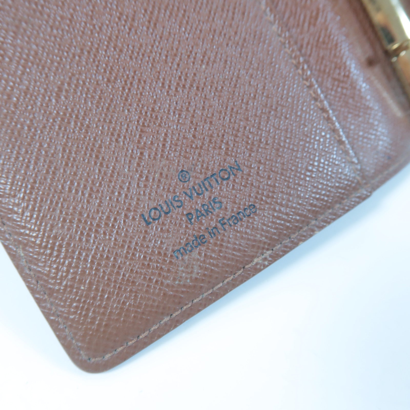 LOUIS VUITTON Monogram Small Ring Agenda Cover金扣小號活頁環記事本封套啡色