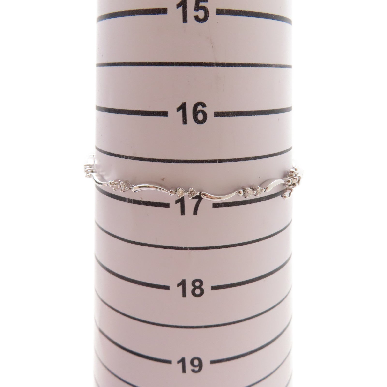 JEWELRY 【激減優惠】18K白金Diamond Bracelet 0.55ct鑽石手鏈
