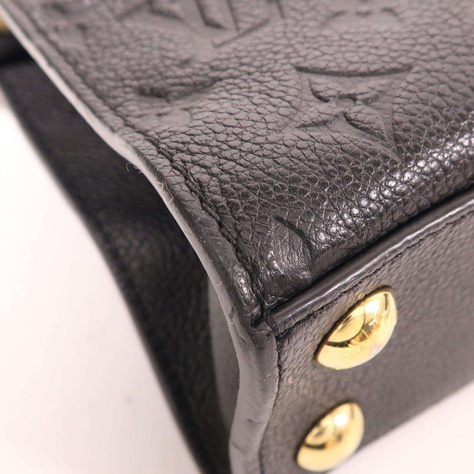 LOUIS VUITTON Monogram Empreinte Pont Neuf Mini金扣手挽肩背兩用袋