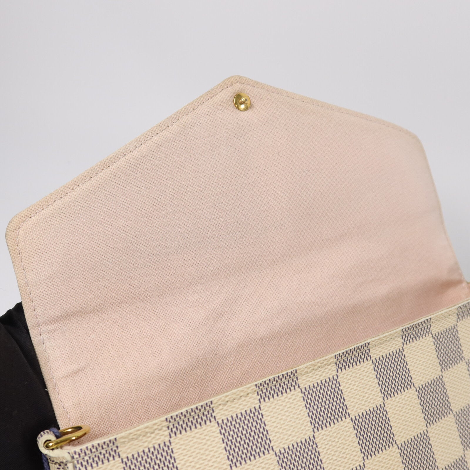 LOUIS VUITTON Damier Azur Pochette Felicie肩背袋