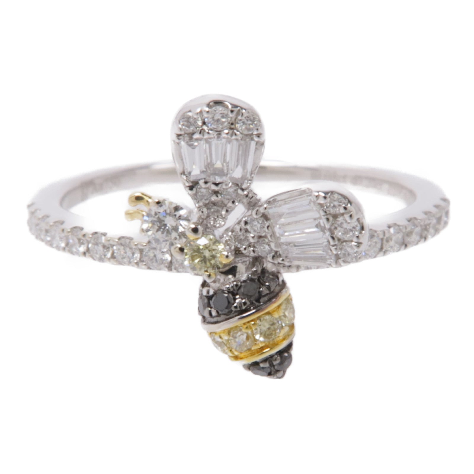 JEWELRY 【激減優惠】18K白金Diamond Ring鑽石戒指US#6.5