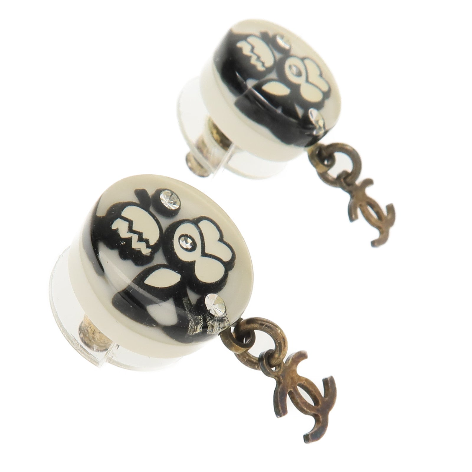 CHANEL 金屬/PVC Earrings耳環