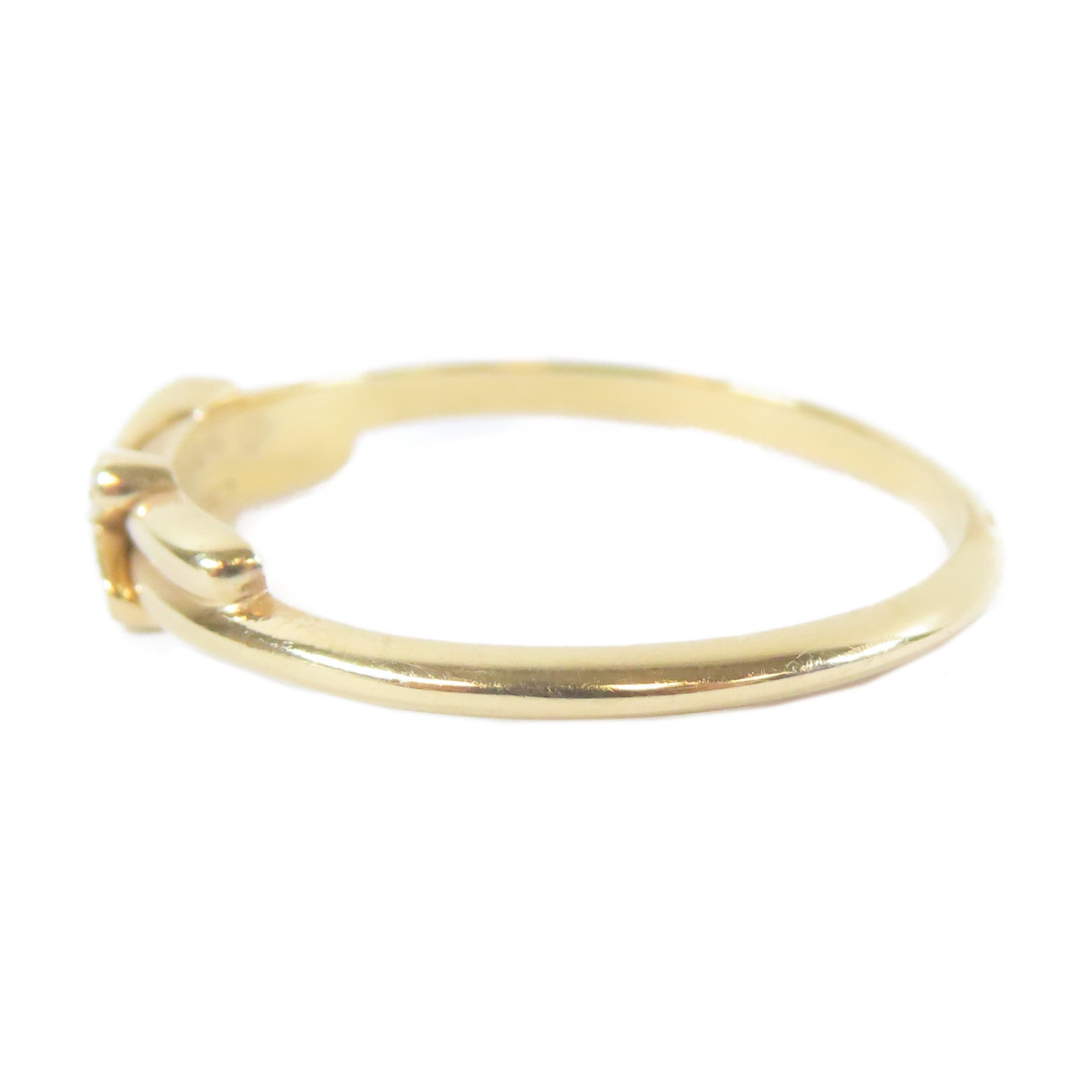 Chaumet 18K黃金Lien Diamond Ring戒指Chaumet#55/US#7