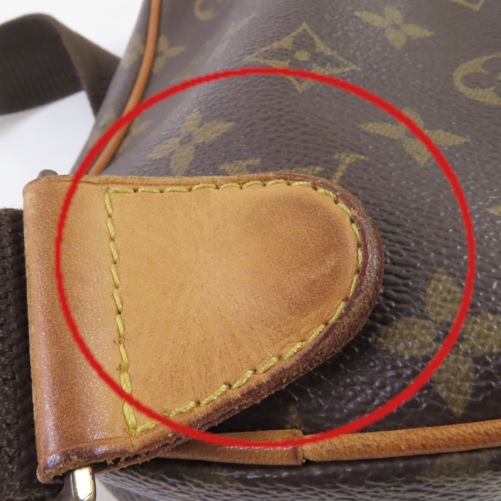 LOUIS VUITTON 【激減優惠】Monogram Pochette Gange Crossbody Bag金扣肩背袋啡色