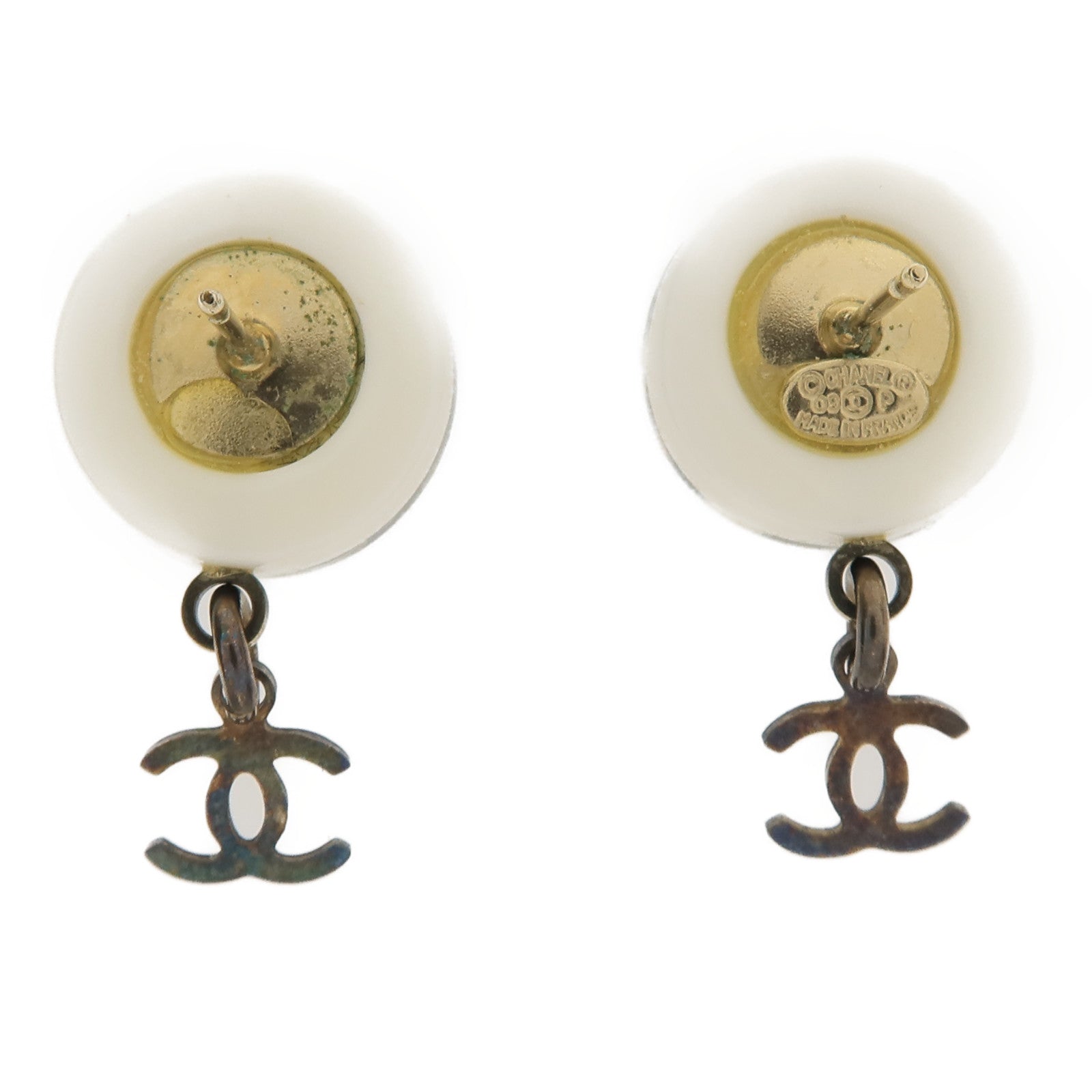 CHANEL 【激減優惠】金屬/PVC Earrings耳環
