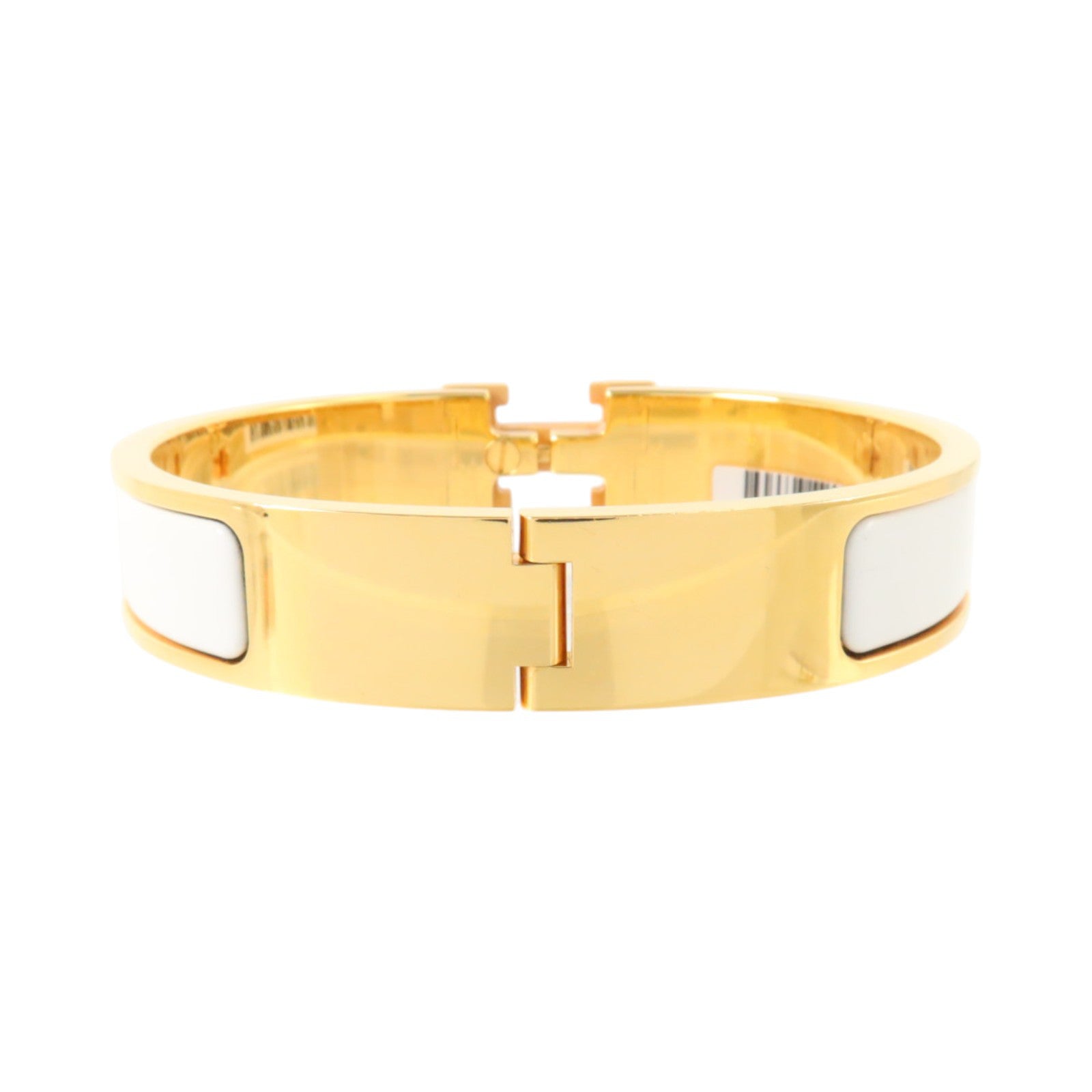 HERMES 金屬/琺瑯Clic H Bracelet金扣手鏈