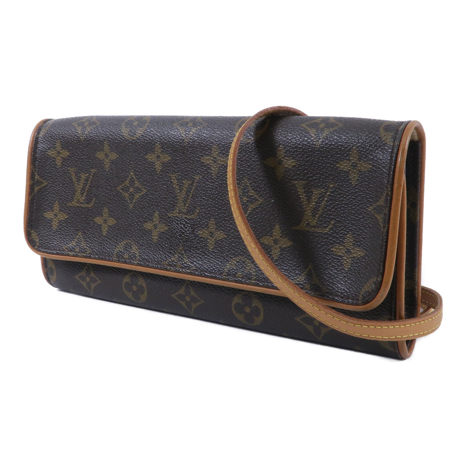 LOUIS VUITTON Monogram Pochette Twin GM肩背袋