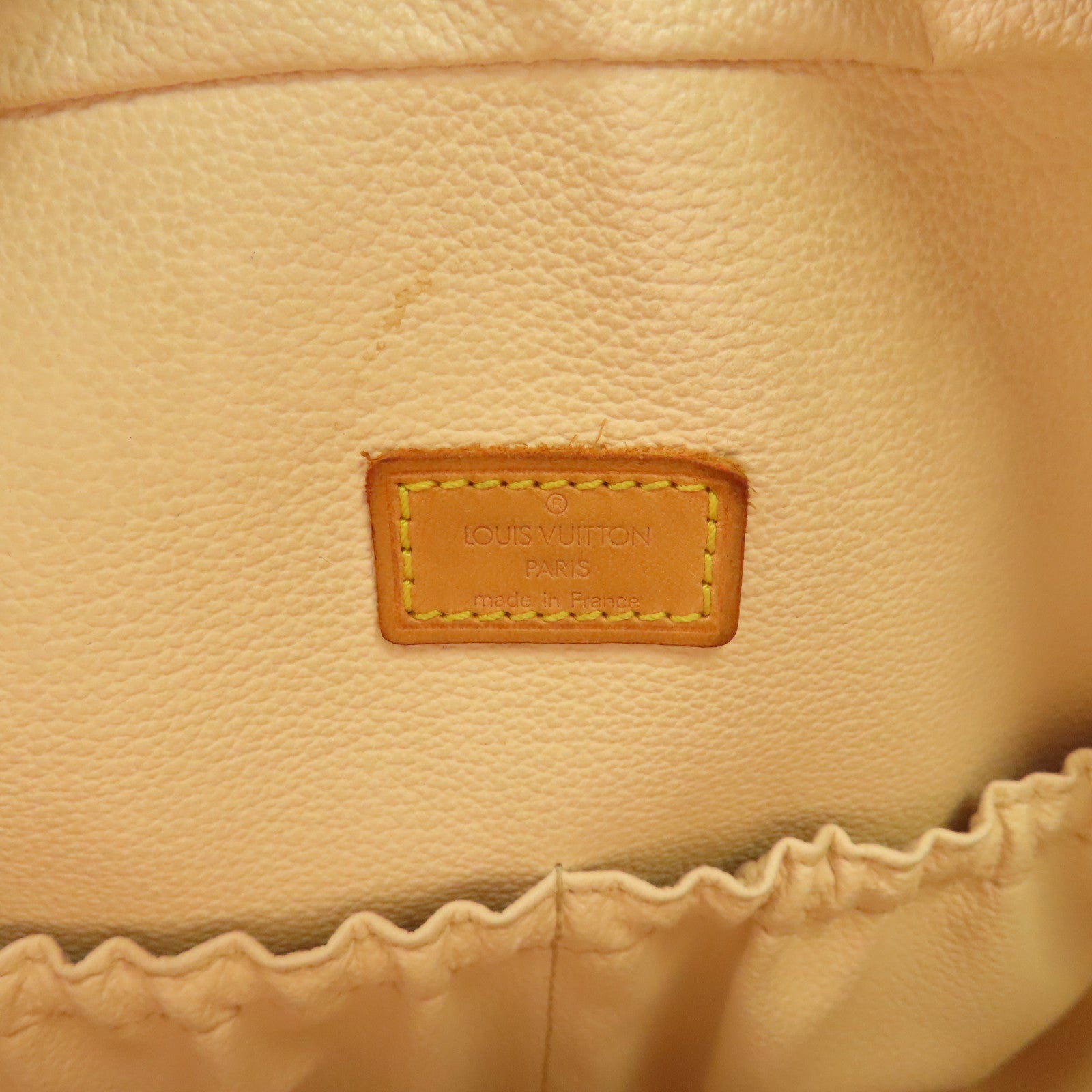 LOUIS VUITTON Monogram Spontini金扣手挽肩背兩用袋棕色