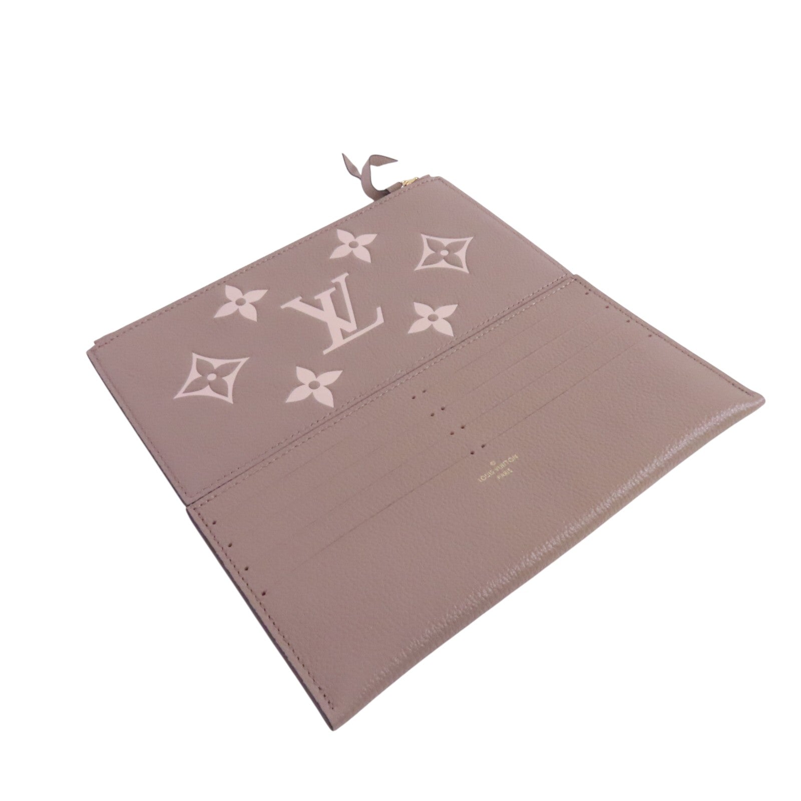 LOUIS VUITTON Monogram Empreinte Felicie Pochette金扣鏈帶肩背袋
