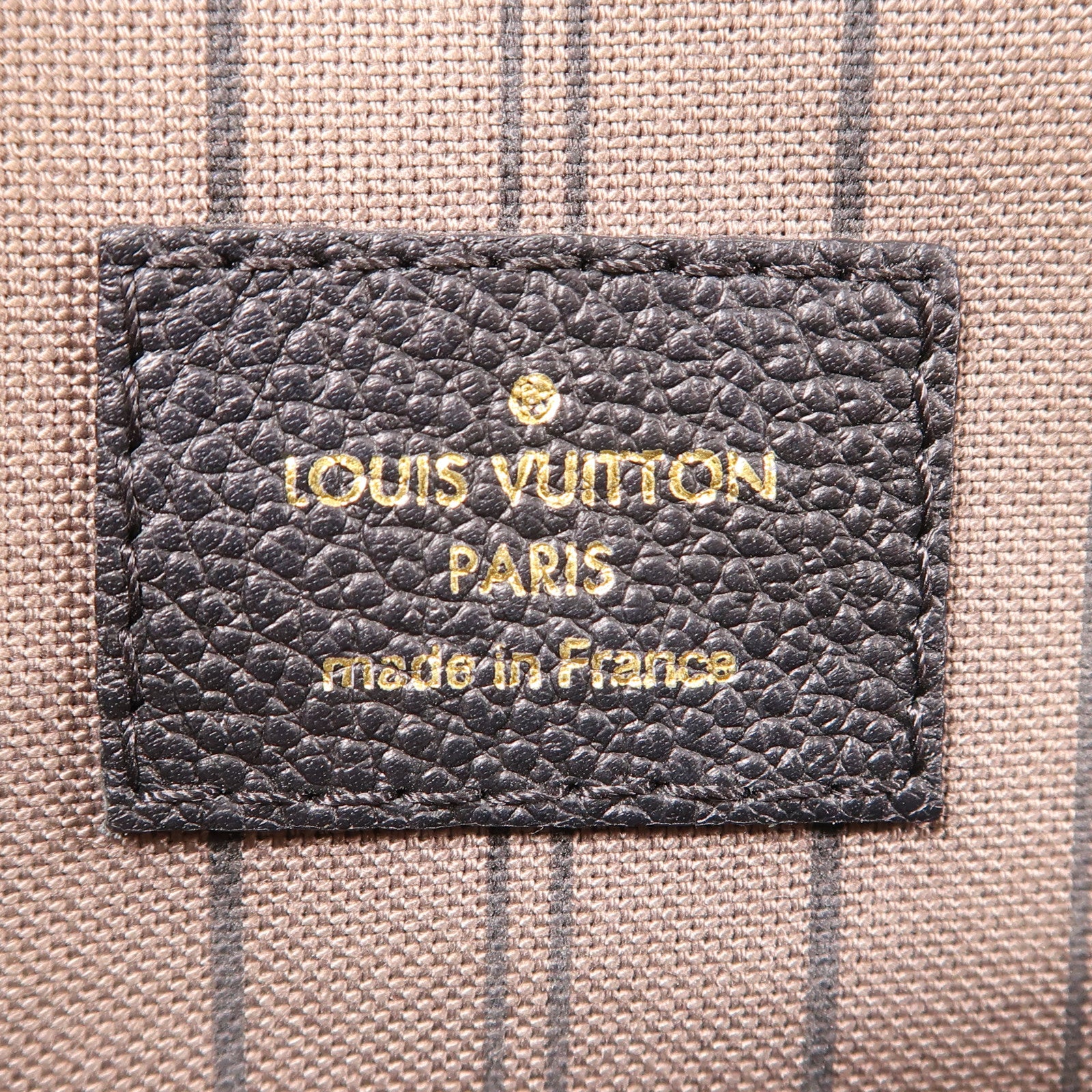 LOUIS VUITTON Monogram Empreinte Pont Neuf Mini金扣手挽肩背兩用袋