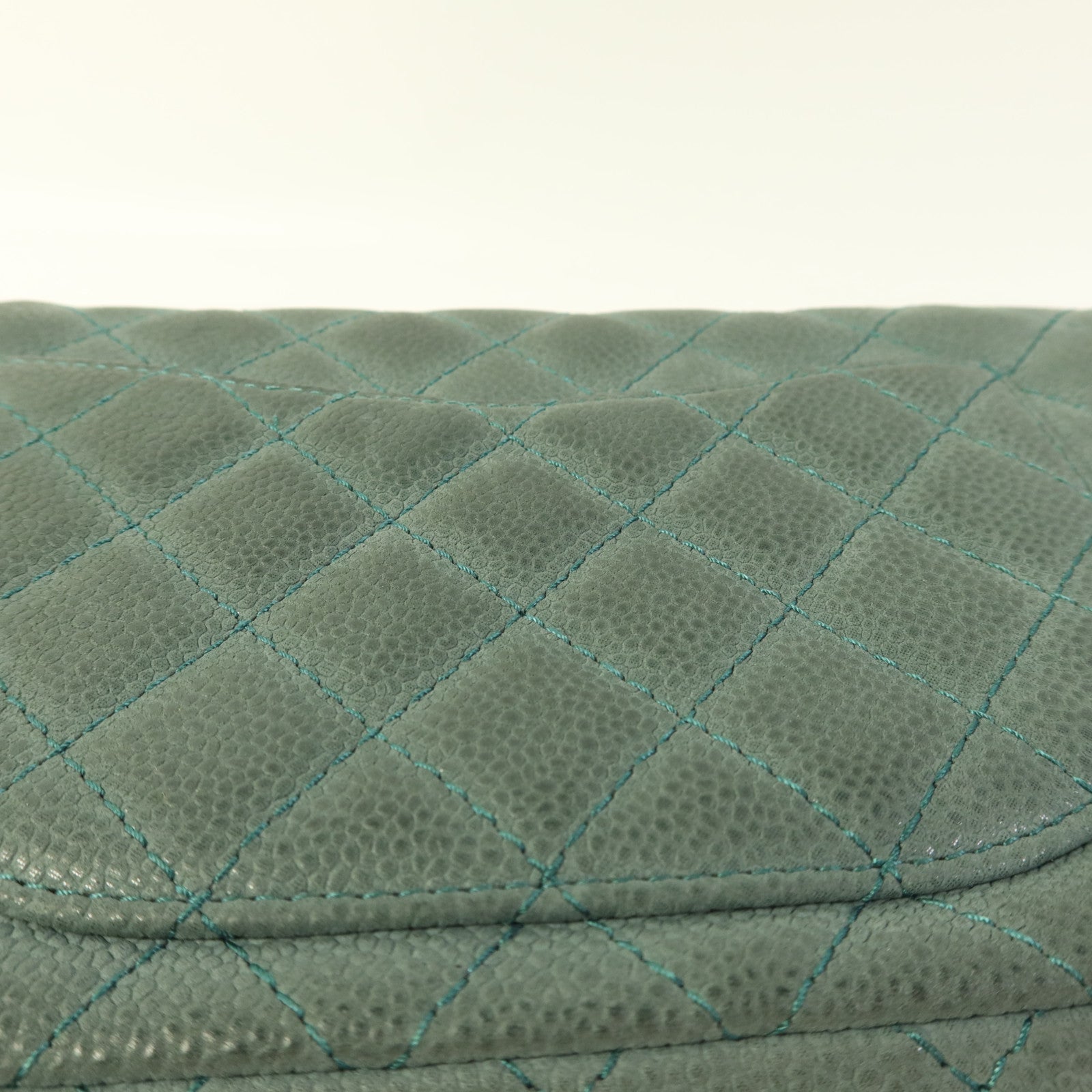 CHANEL 牛皮皮革2.55銀扣鏈帶肩背袋