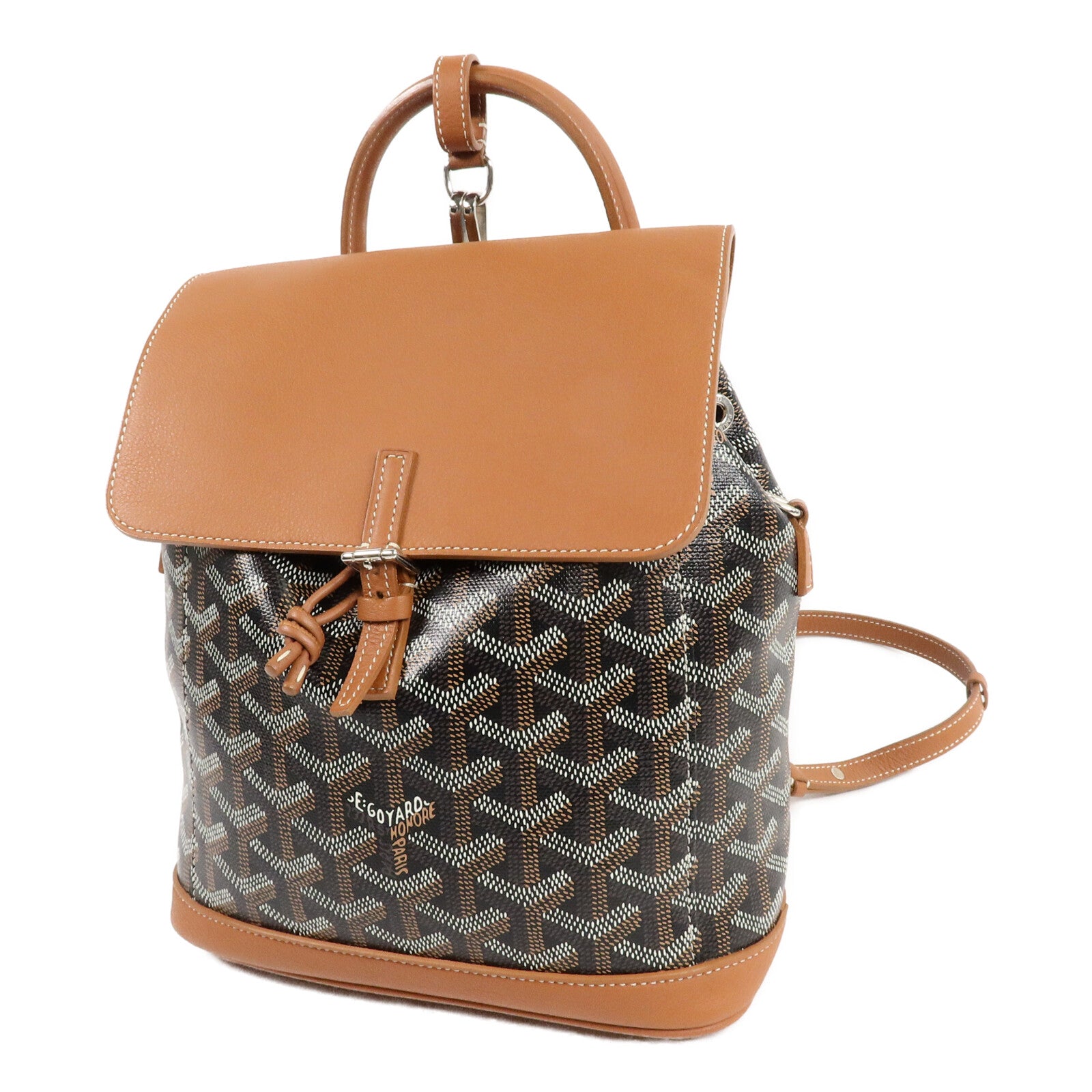 GOYARD Goyardine Canvas Alpin Mini Backpack背包