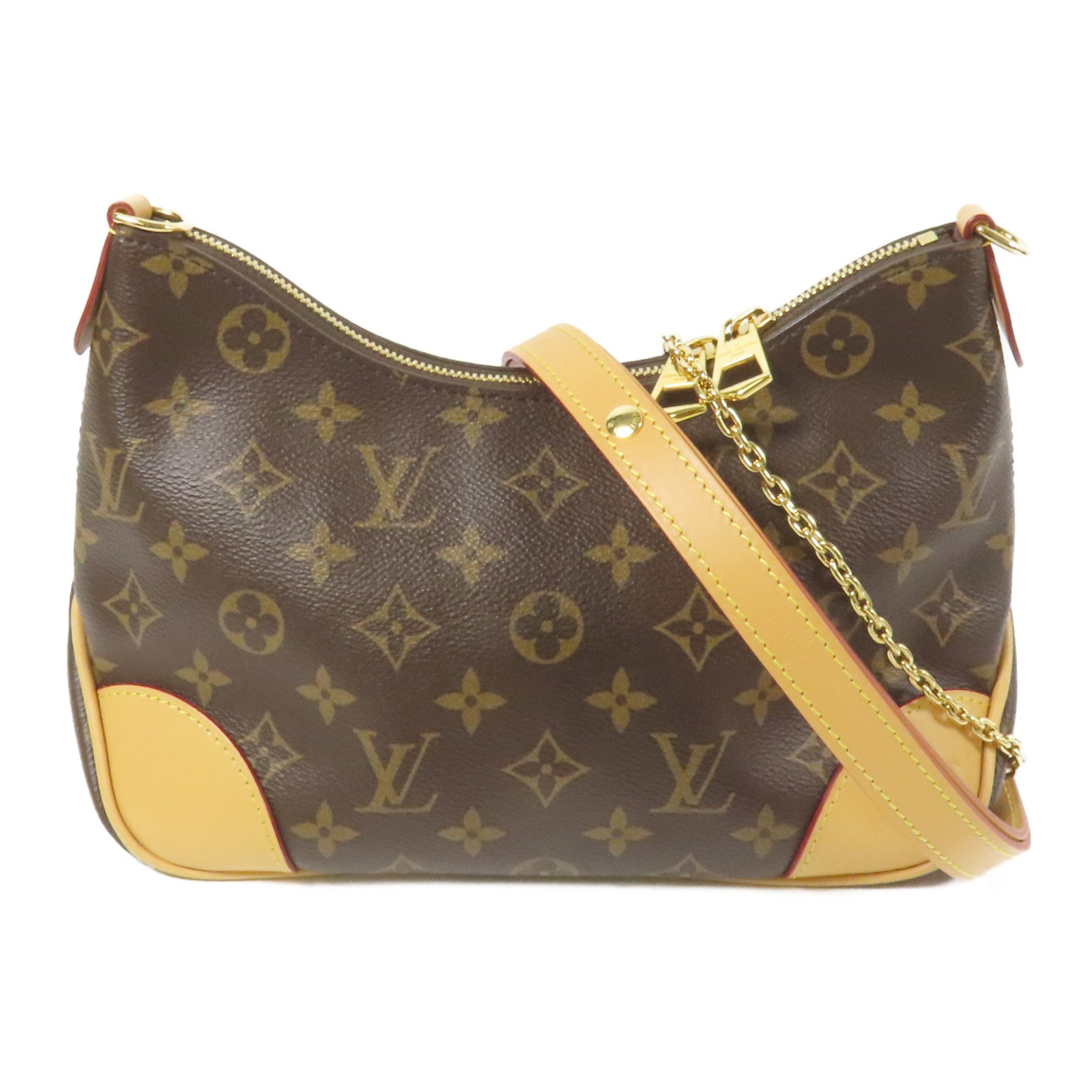 LOUIS VUITTON Monogram Boulogne PM金扣手挽肩背兩用袋