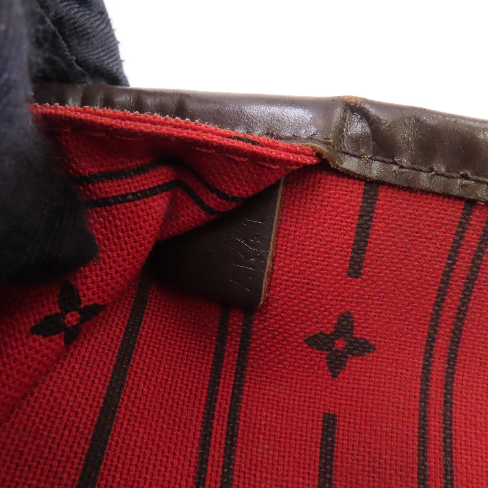 LOUIS VUITTON 【激減優惠】Damier Neverfull PM金扣肩背袋啡色